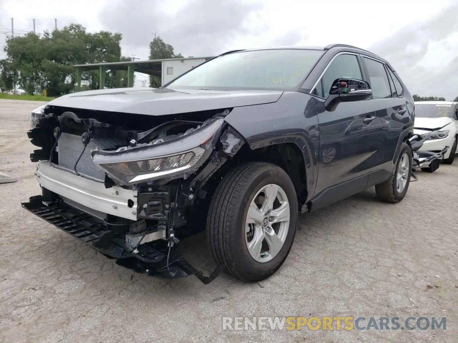 2 Photograph of a damaged car 2T3W1RFV0MC140387 TOYOTA RAV4 2021