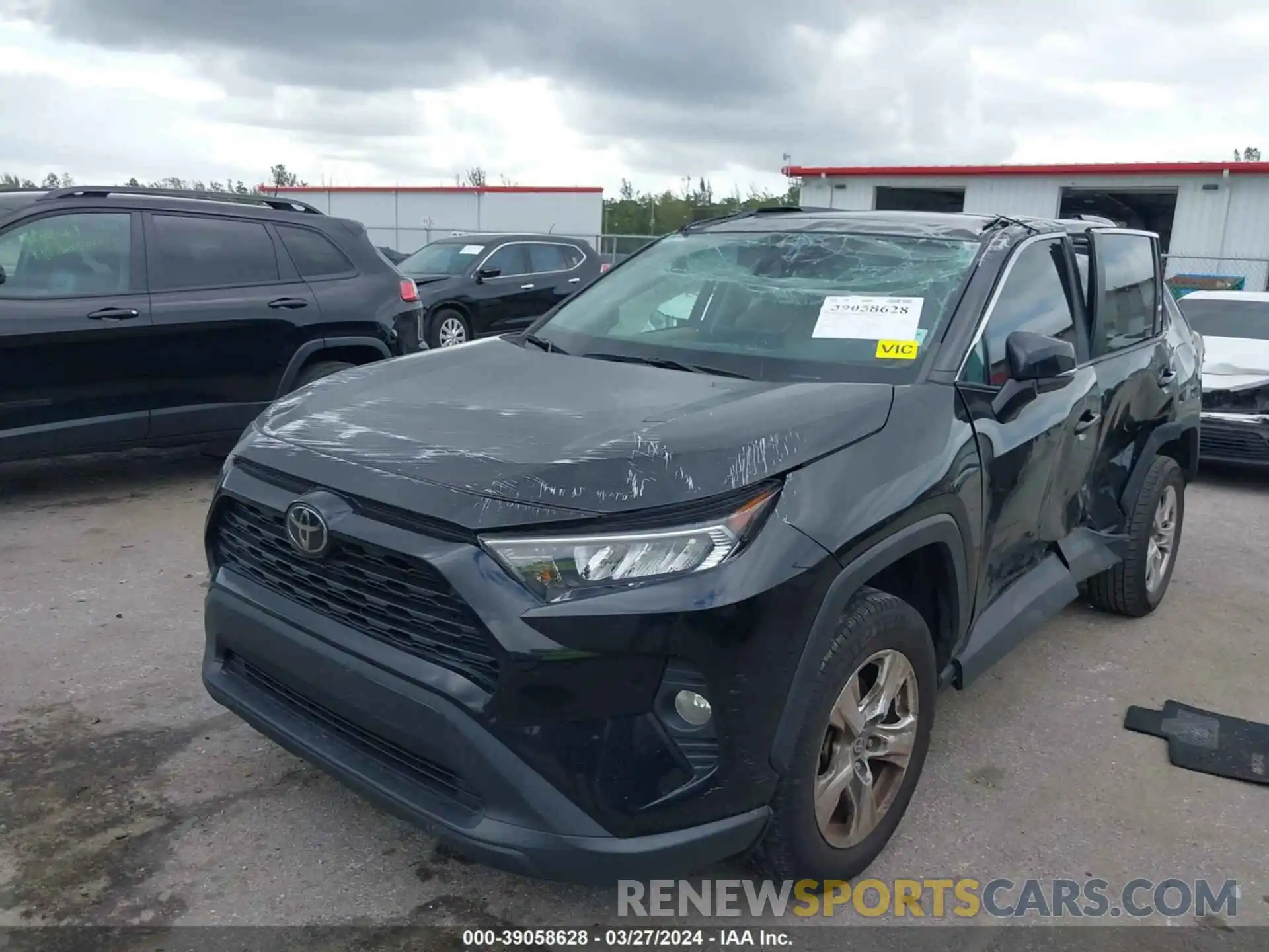 2 Photograph of a damaged car 2T3W1RFV0MC144827 TOYOTA RAV4 2021