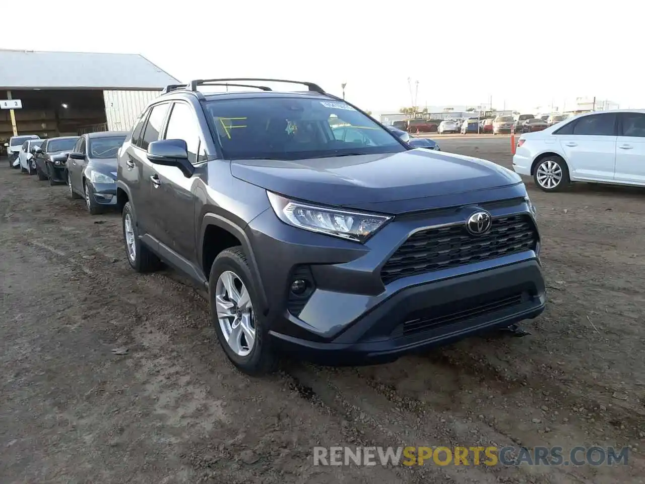 1 Photograph of a damaged car 2T3W1RFV0MC147484 TOYOTA RAV4 2021