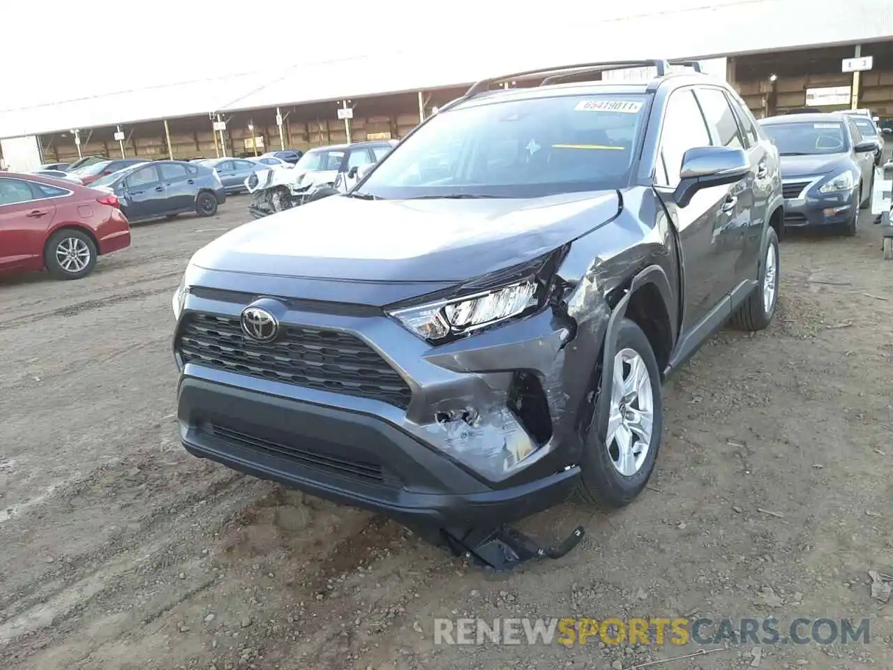 2 Photograph of a damaged car 2T3W1RFV0MC147484 TOYOTA RAV4 2021