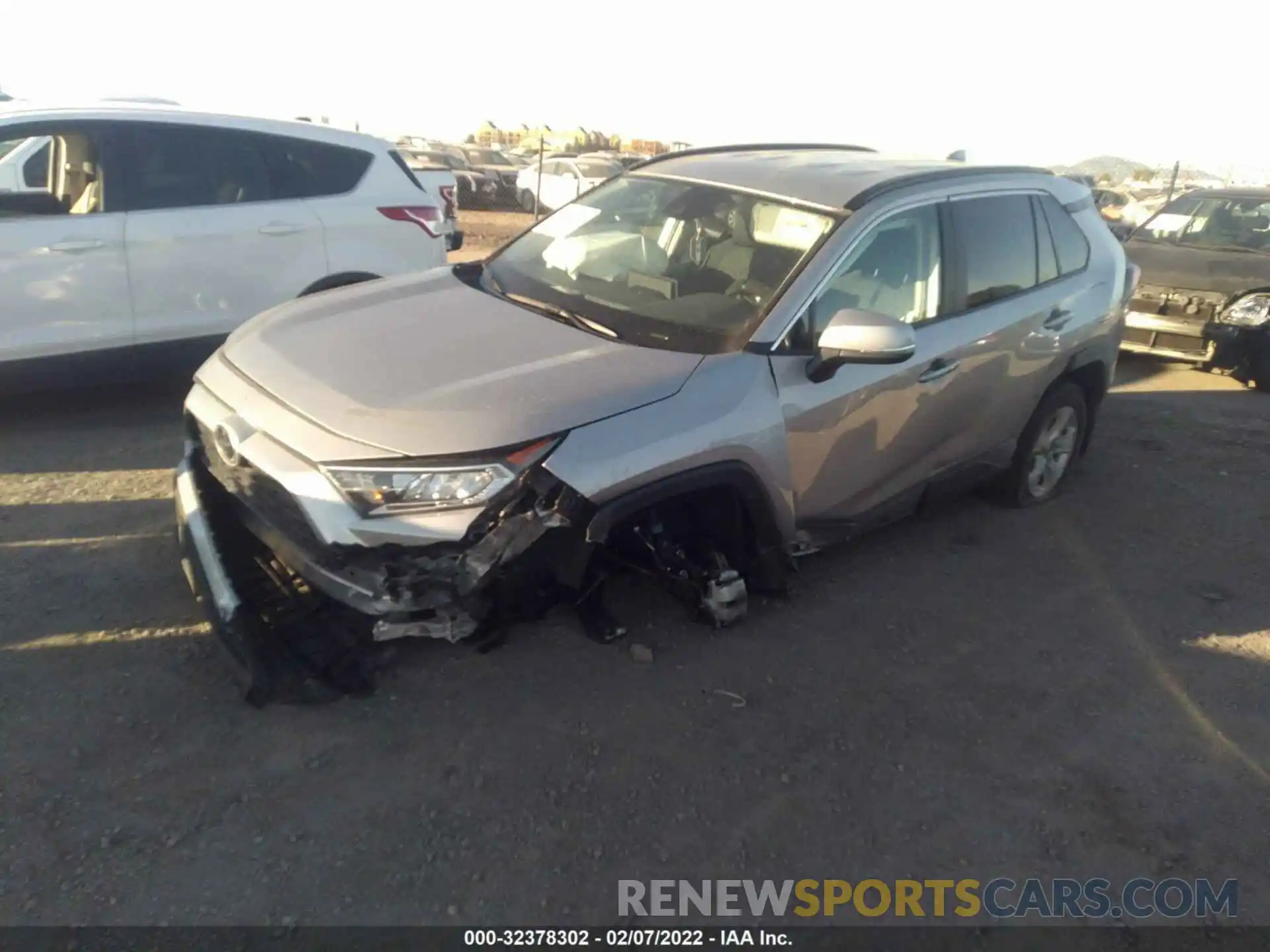 2 Photograph of a damaged car 2T3W1RFV0MC148733 TOYOTA RAV4 2021