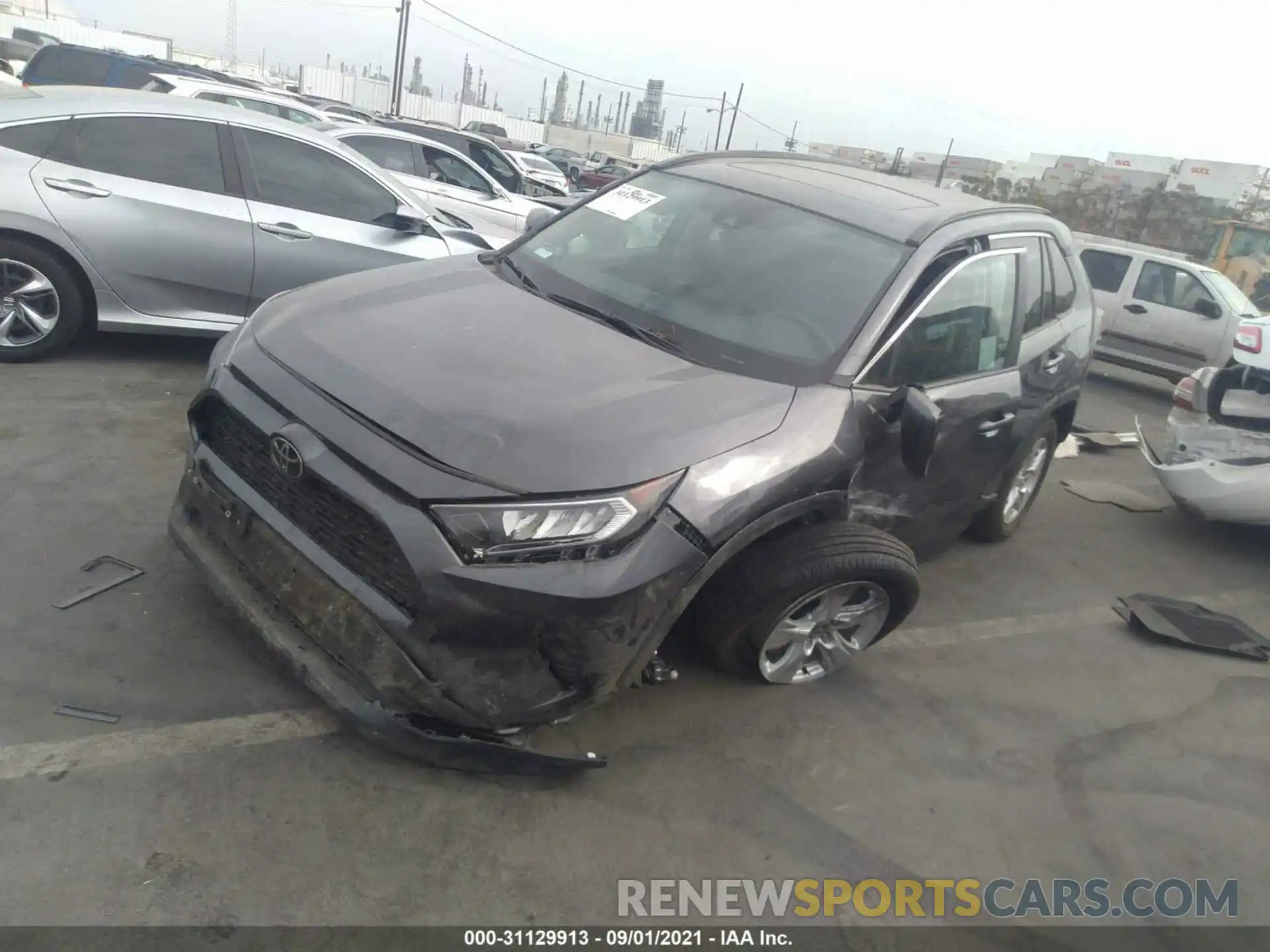 6 Photograph of a damaged car 2T3W1RFV0MC152894 TOYOTA RAV4 2021