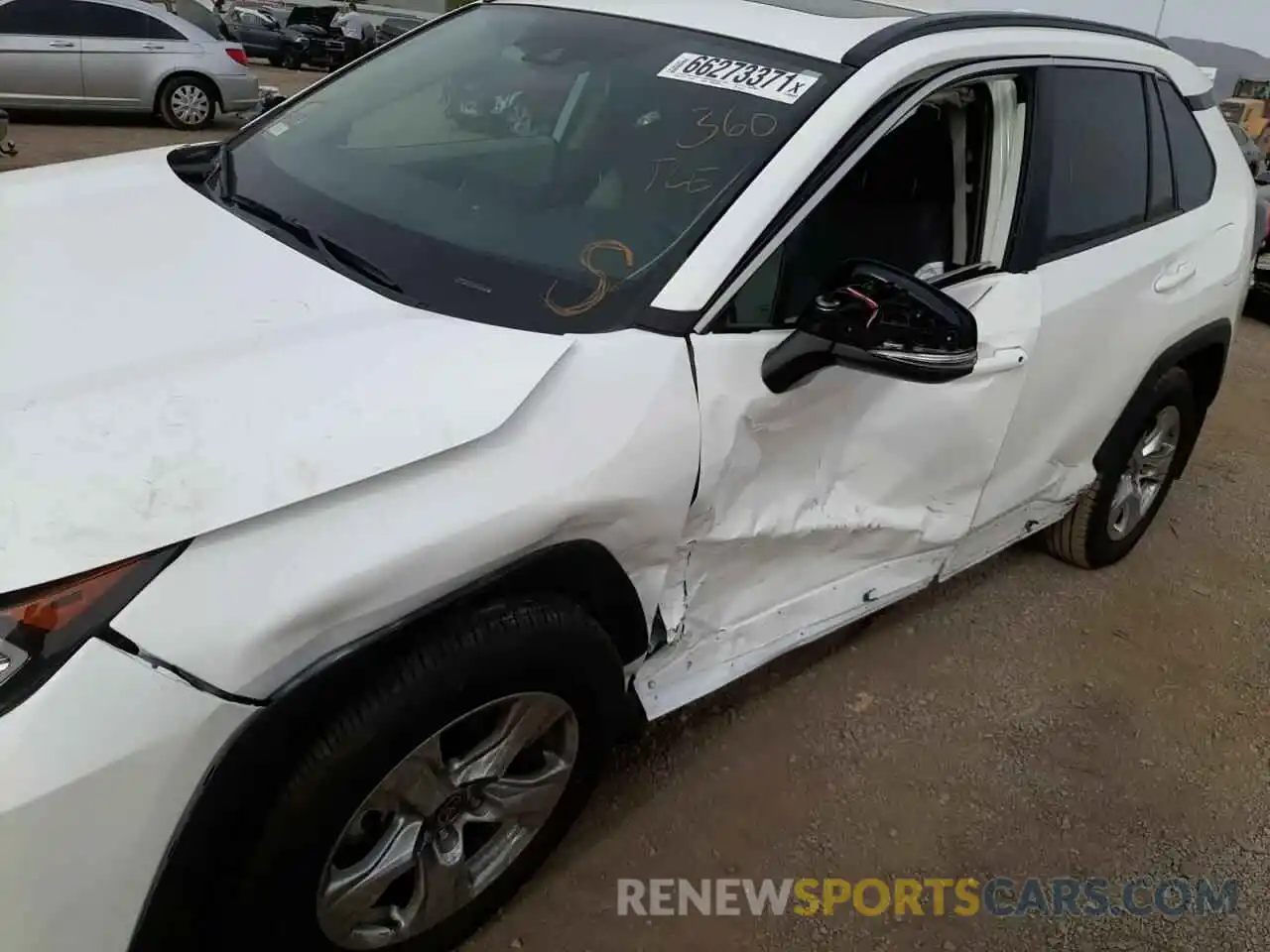 10 Photograph of a damaged car 2T3W1RFV0MC155438 TOYOTA RAV4 2021