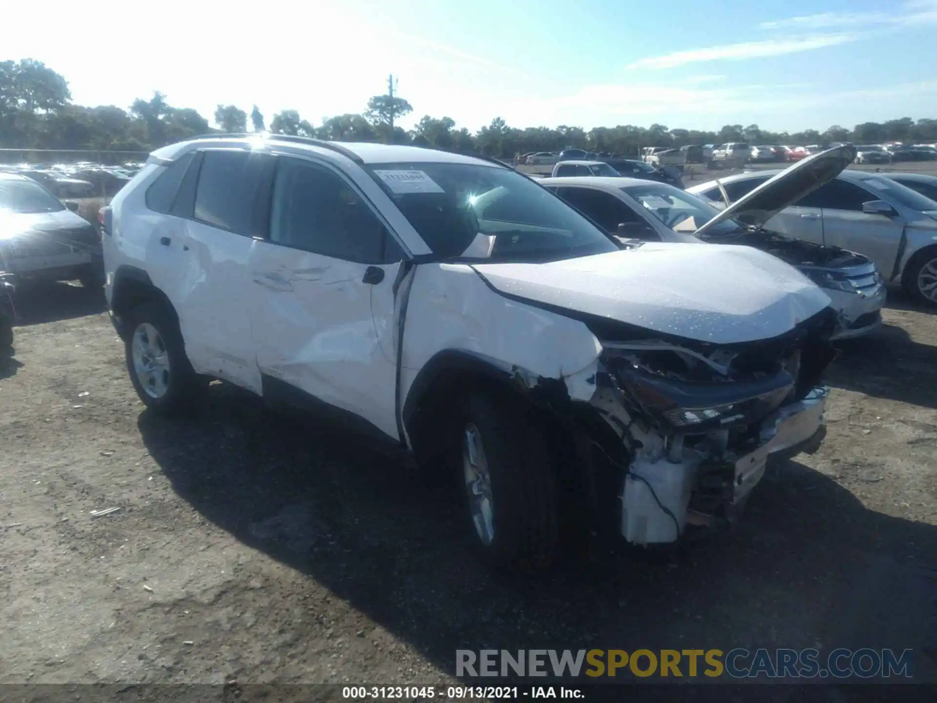 1 Photograph of a damaged car 2T3W1RFV0MC156024 TOYOTA RAV4 2021