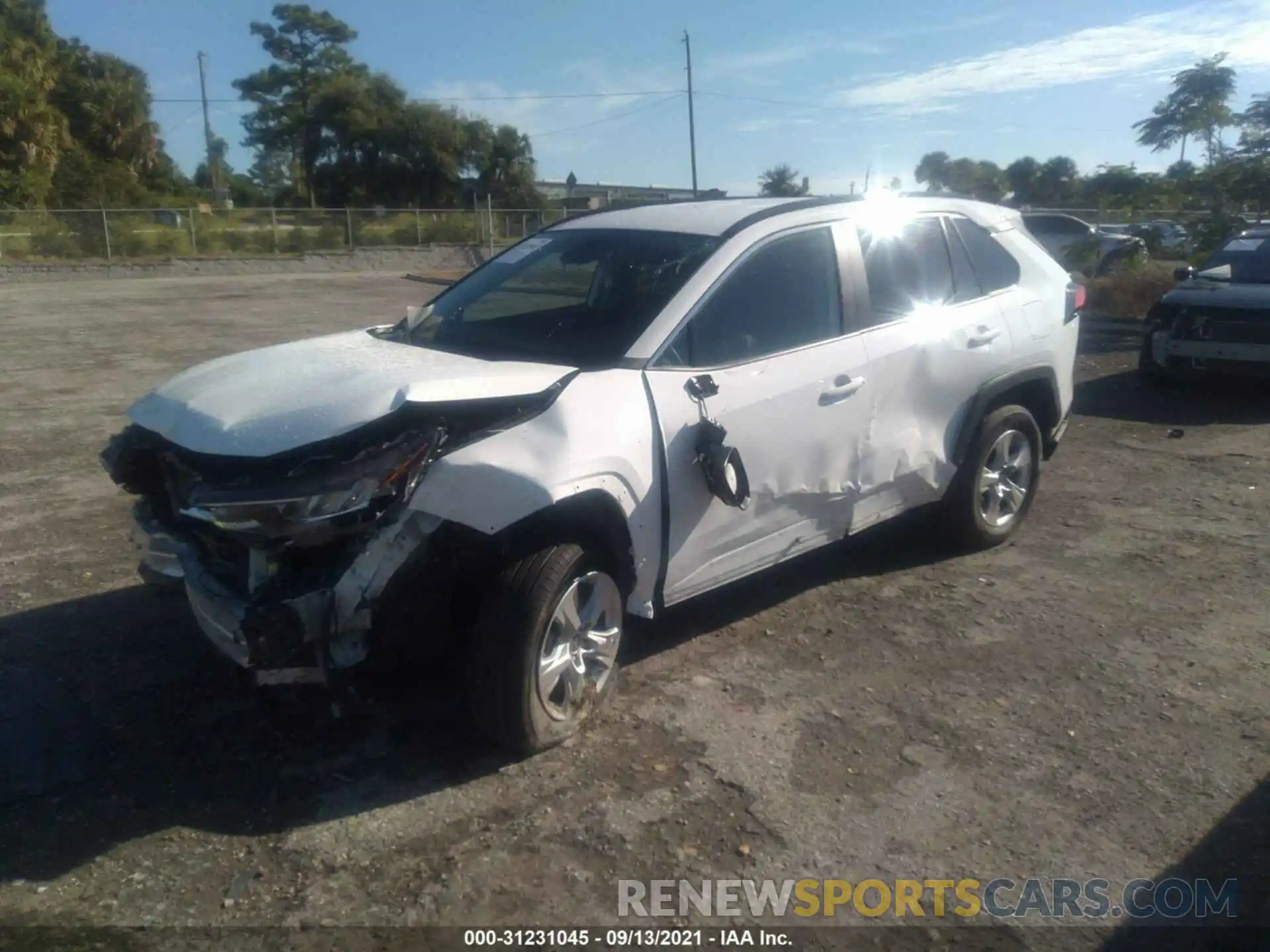 2 Photograph of a damaged car 2T3W1RFV0MC156024 TOYOTA RAV4 2021