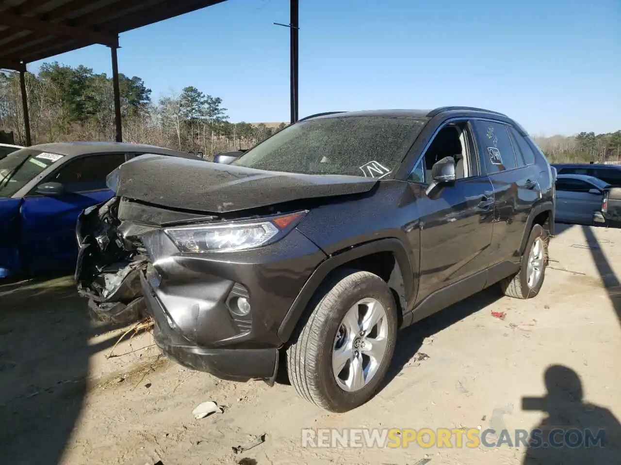 2 Photograph of a damaged car 2T3W1RFV0MC162762 TOYOTA RAV4 2021