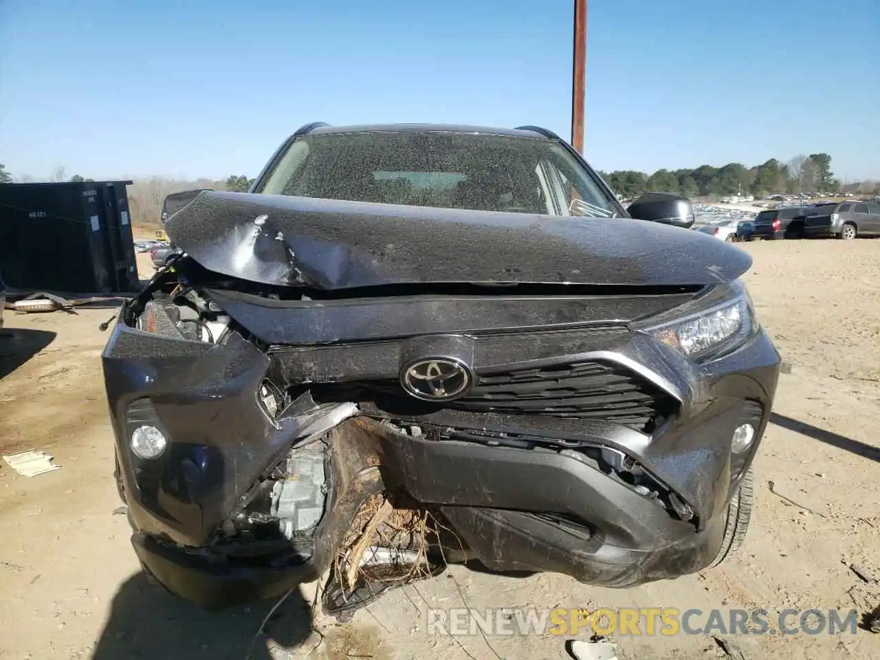 9 Photograph of a damaged car 2T3W1RFV0MC162762 TOYOTA RAV4 2021