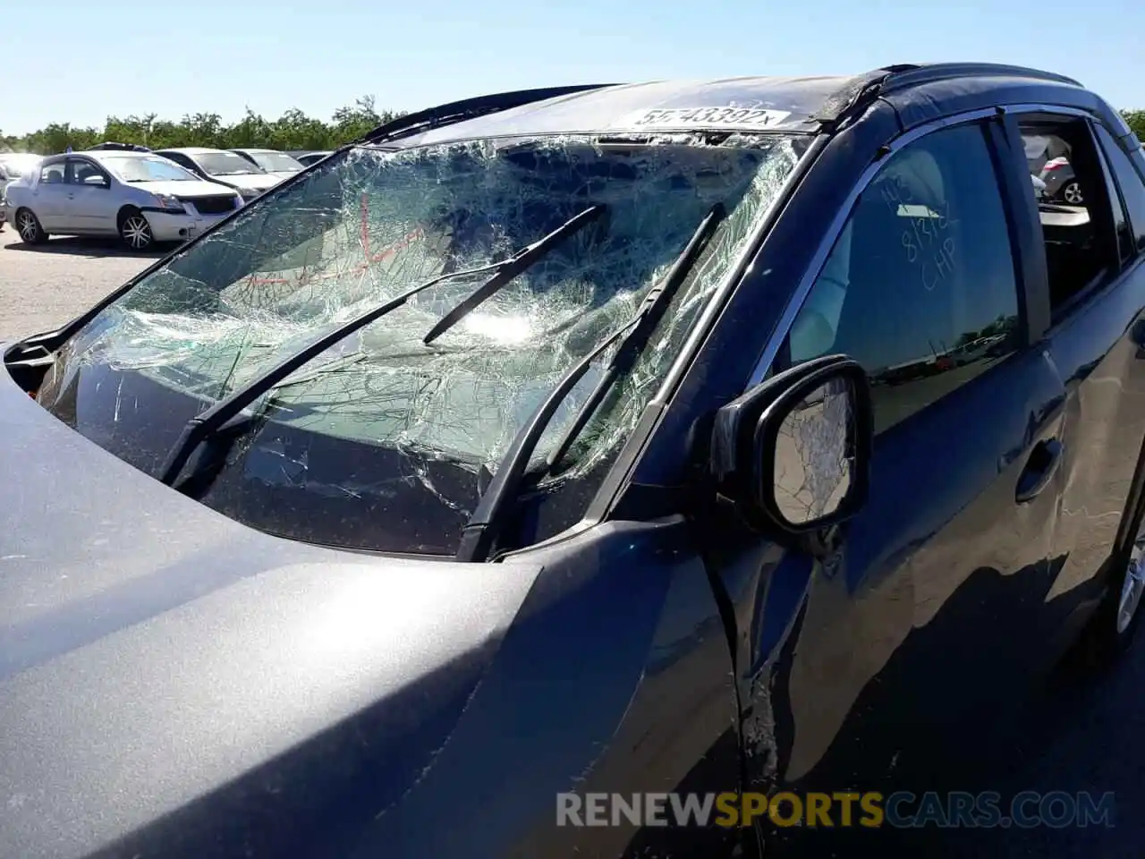 9 Photograph of a damaged car 2T3W1RFV0MW108523 TOYOTA RAV4 2021