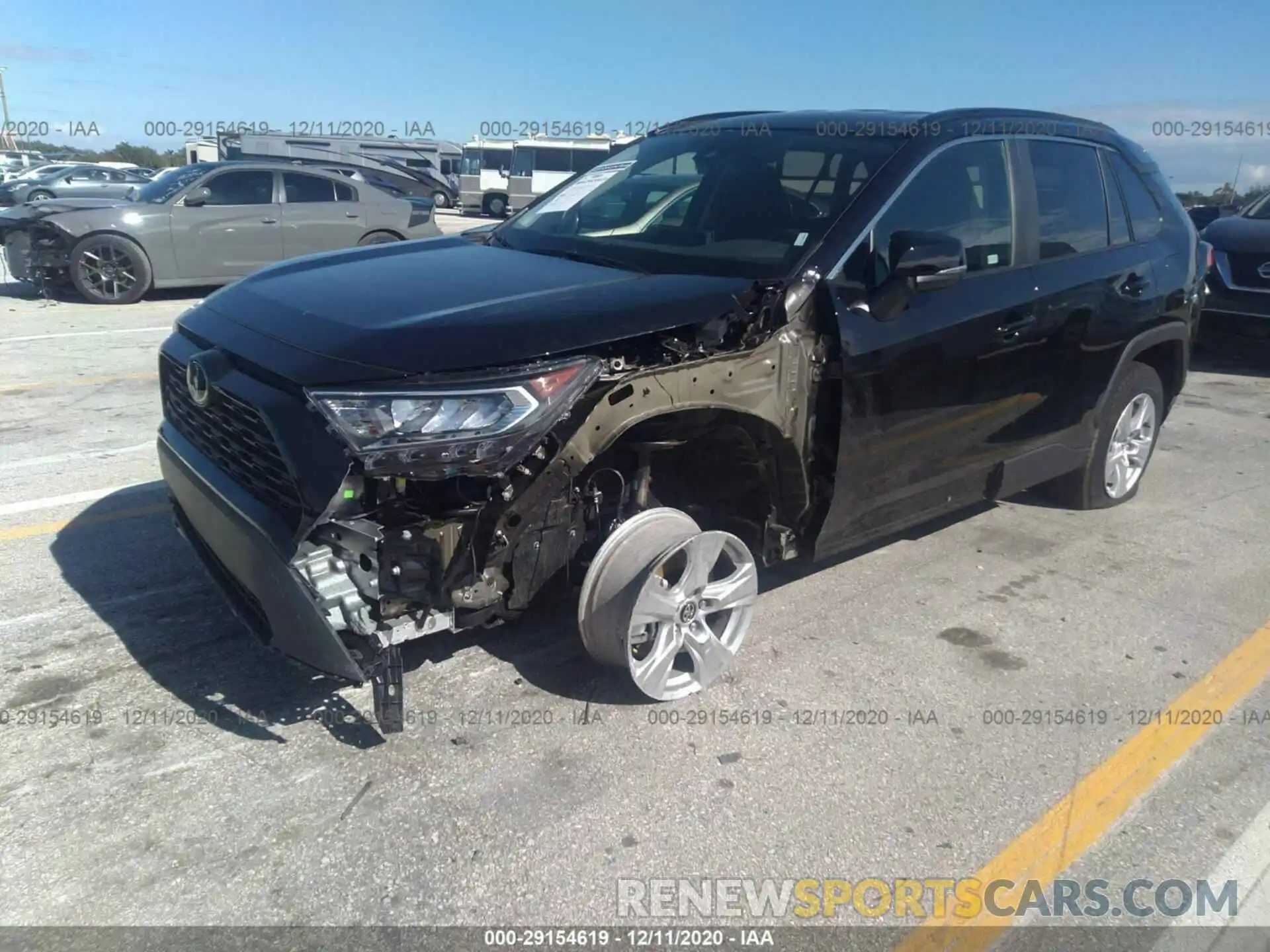 2 Photograph of a damaged car 2T3W1RFV0MW112782 TOYOTA RAV4 2021