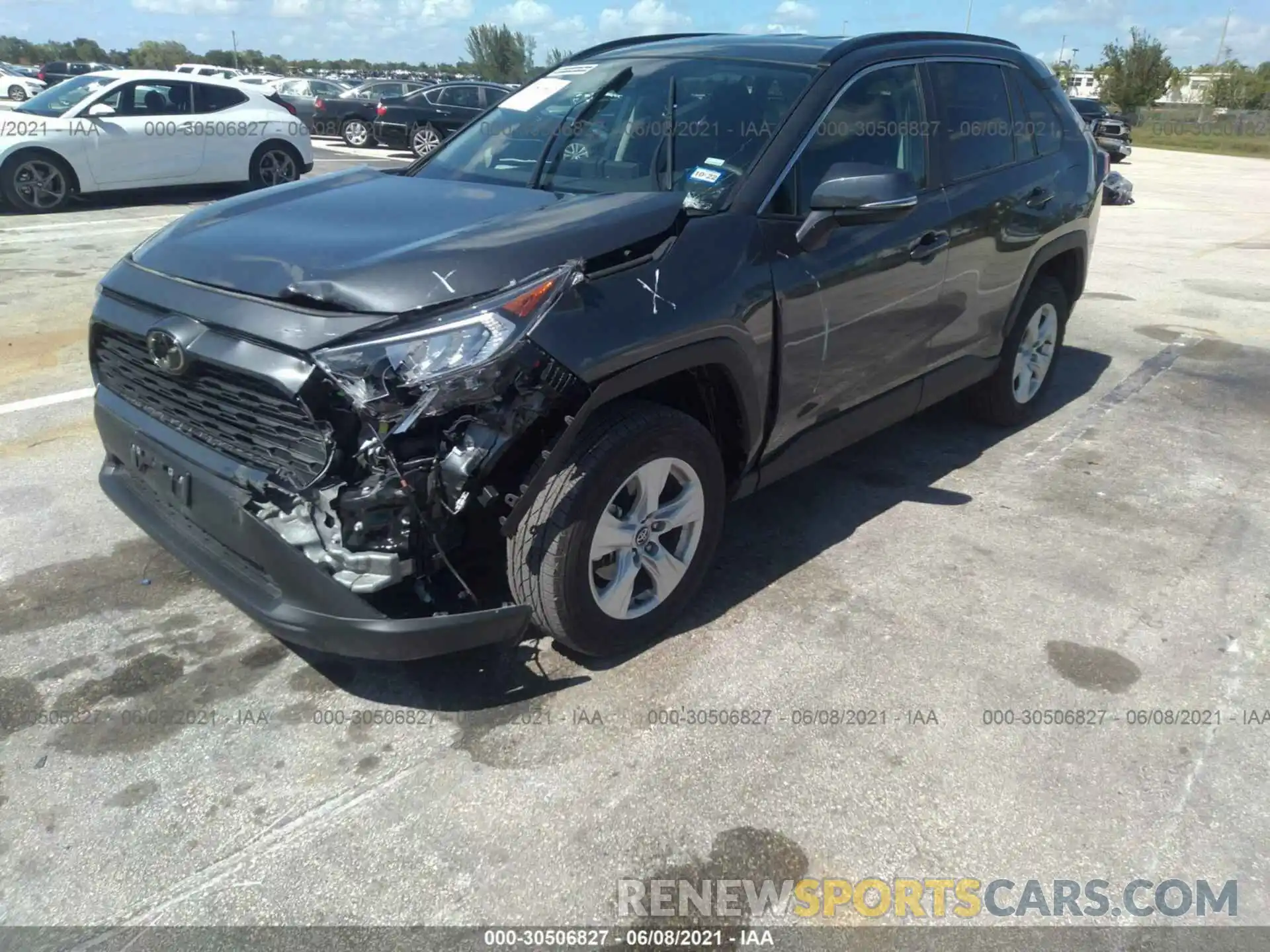 6 Photograph of a damaged car 2T3W1RFV0MW113897 TOYOTA RAV4 2021