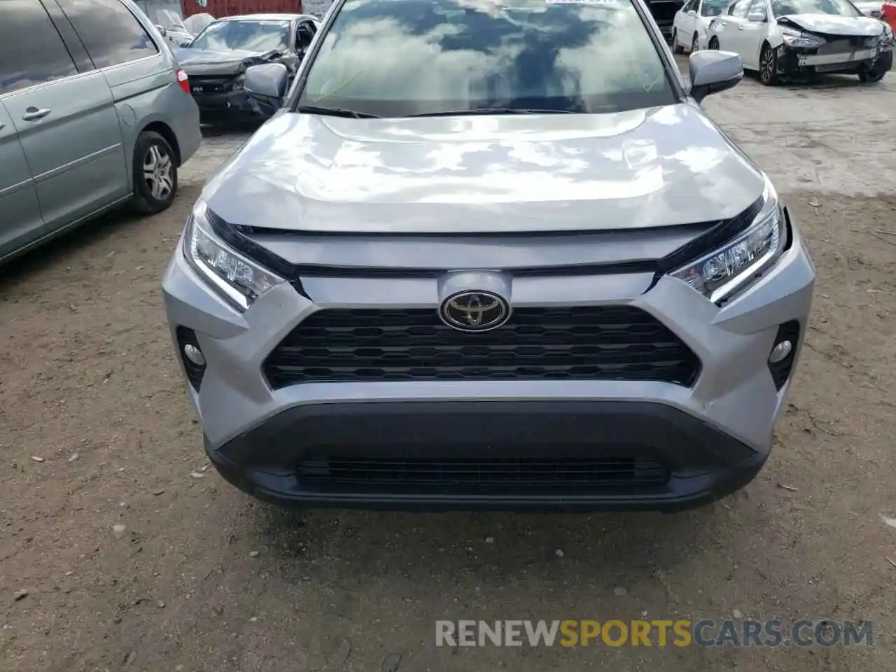 9 Фотография поврежденного автомобиля 2T3W1RFV0MW115116 TOYOTA RAV4 2021