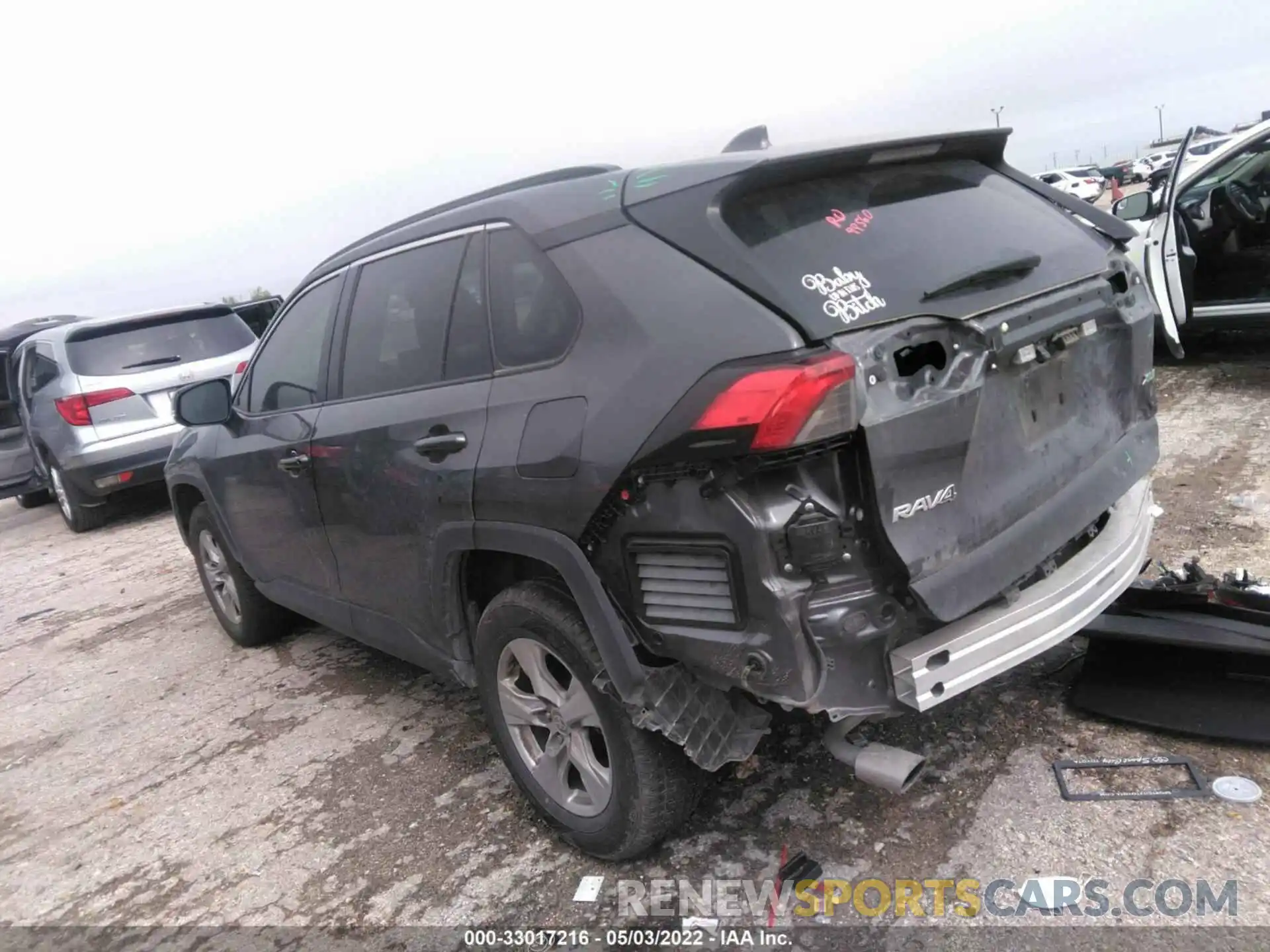 3 Фотография поврежденного автомобиля 2T3W1RFV0MW125385 TOYOTA RAV4 2021