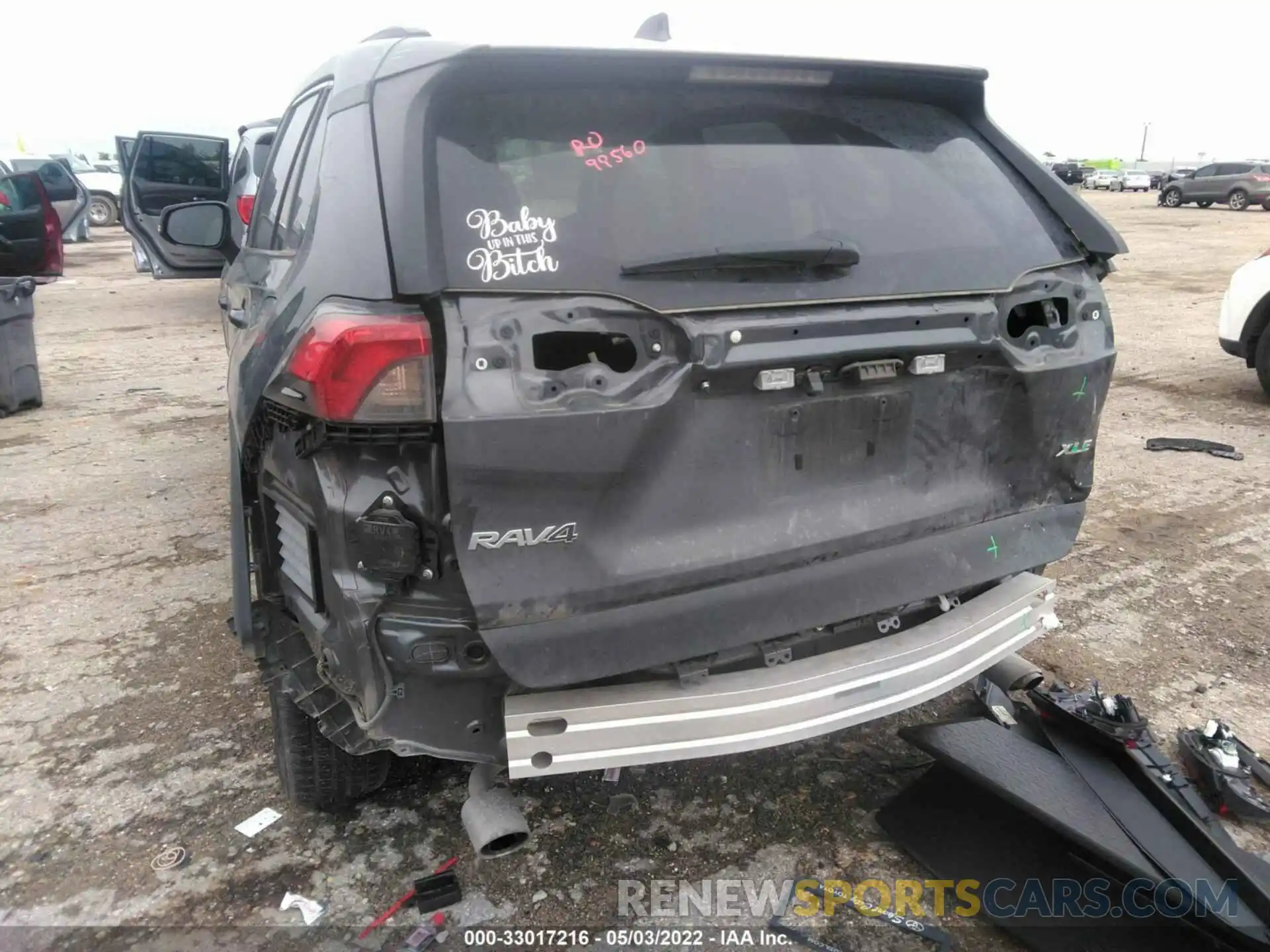 6 Фотография поврежденного автомобиля 2T3W1RFV0MW125385 TOYOTA RAV4 2021