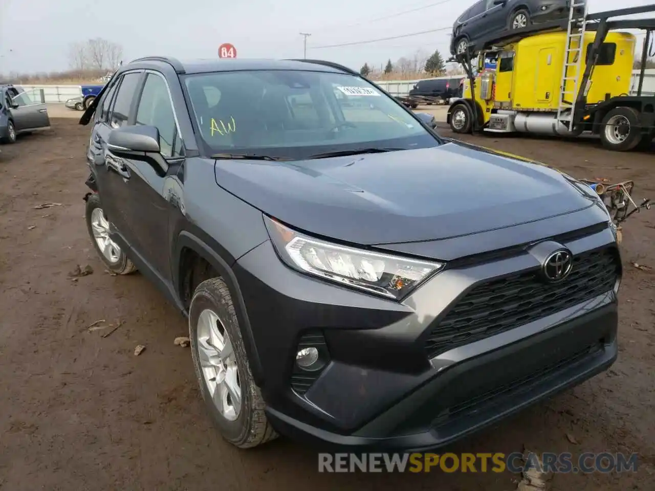 1 Фотография поврежденного автомобиля 2T3W1RFV0MW131462 TOYOTA RAV4 2021