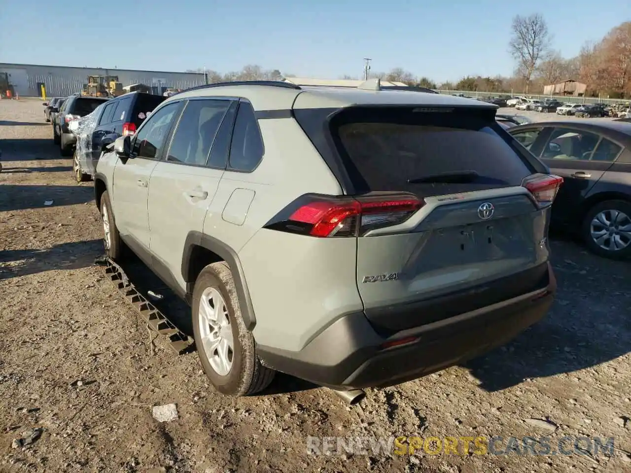 3 Photograph of a damaged car 2T3W1RFV0MW151503 TOYOTA RAV4 2021