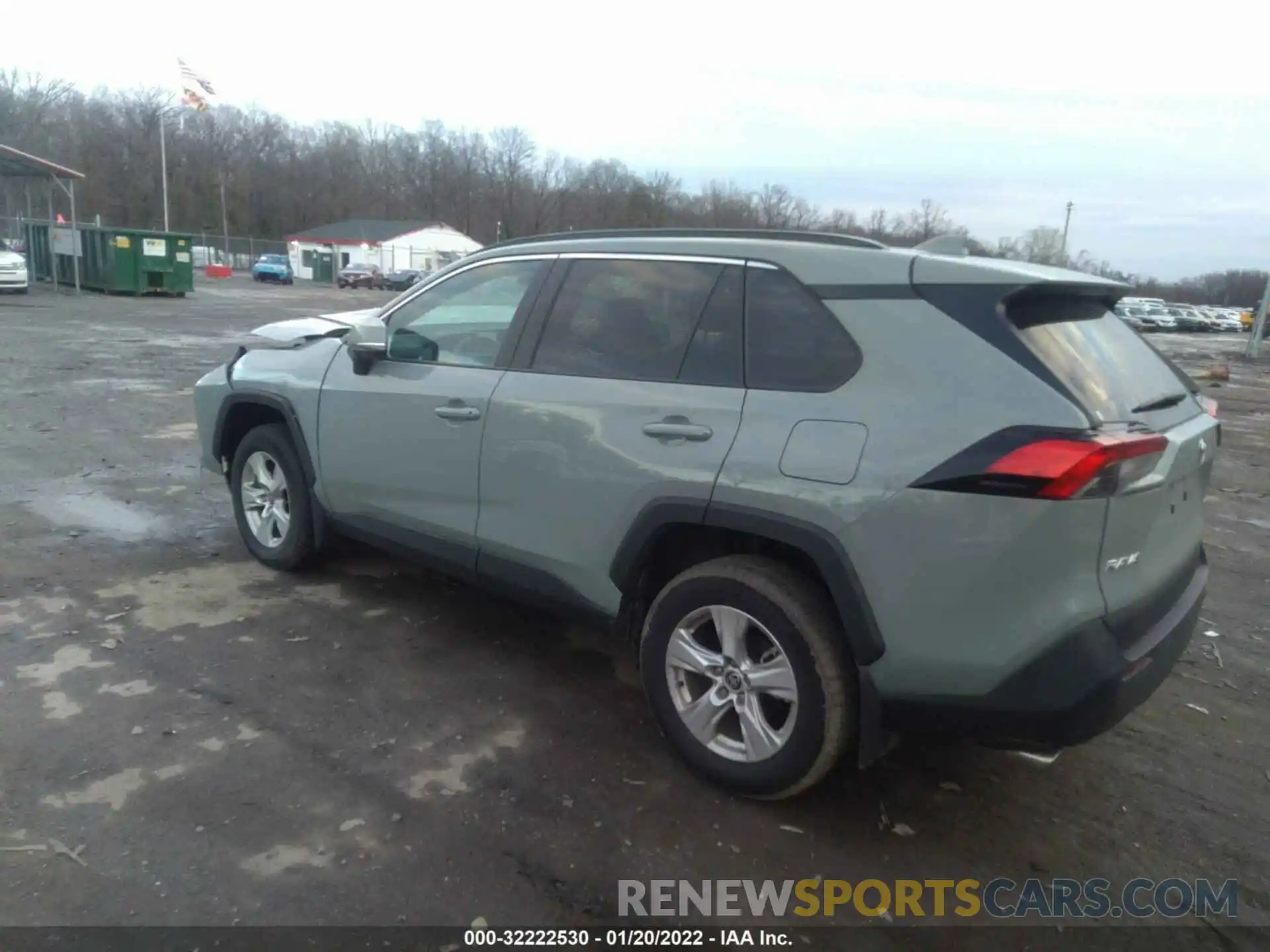 3 Photograph of a damaged car 2T3W1RFV0MW162582 TOYOTA RAV4 2021