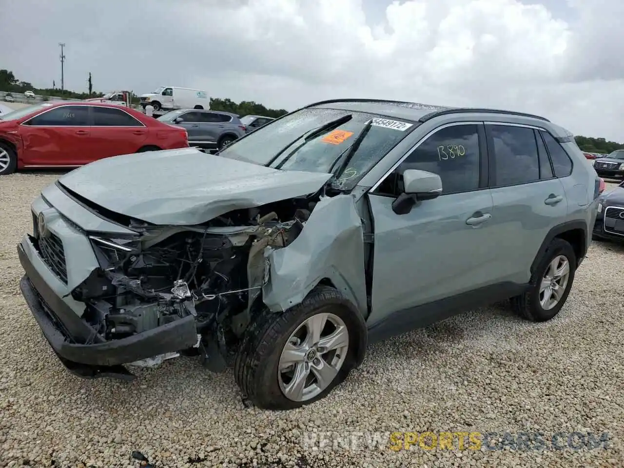 2 Photograph of a damaged car 2T3W1RFV0MW164848 TOYOTA RAV4 2021