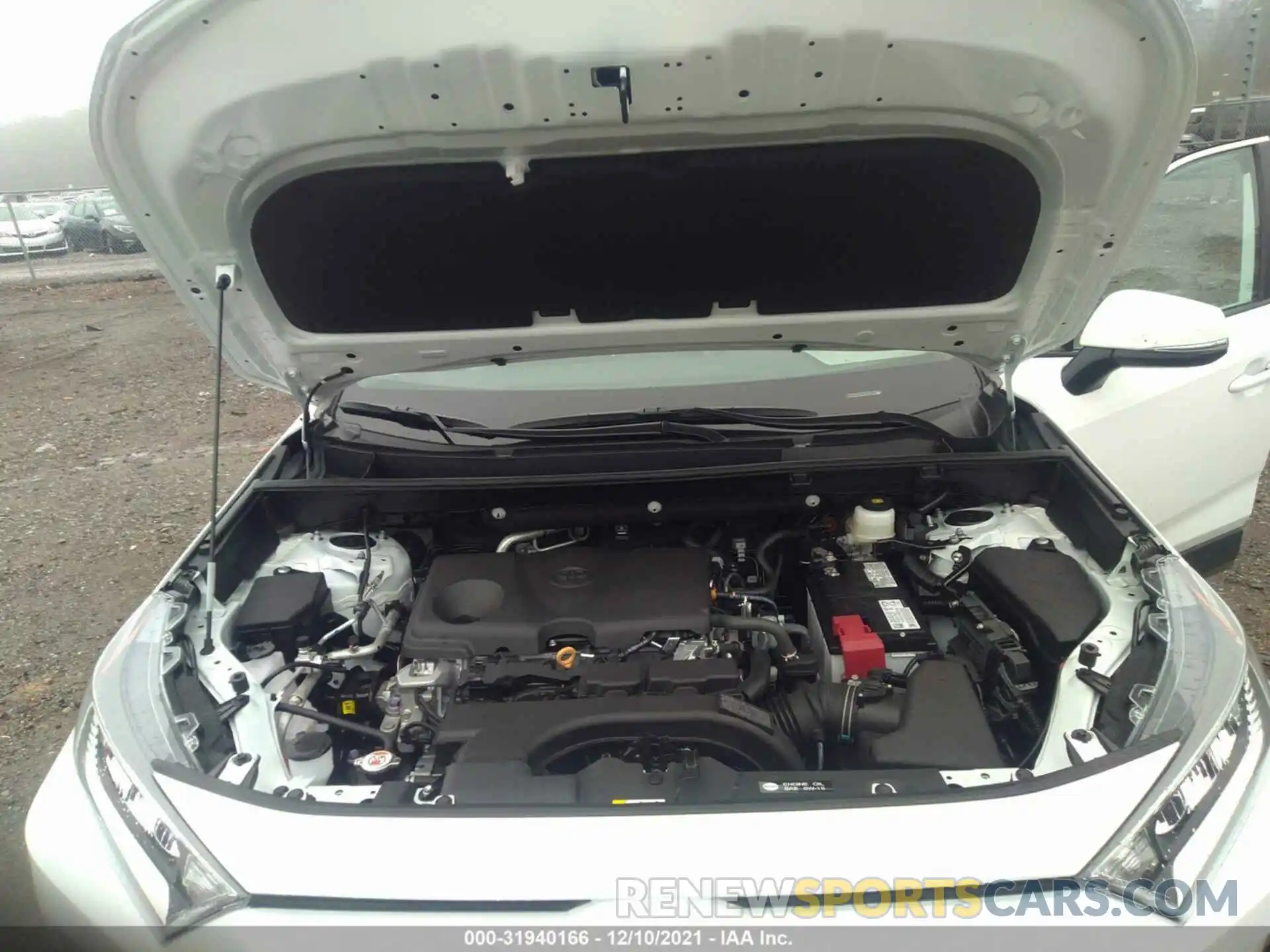 10 Фотография поврежденного автомобиля 2T3W1RFV0MW171590 TOYOTA RAV4 2021