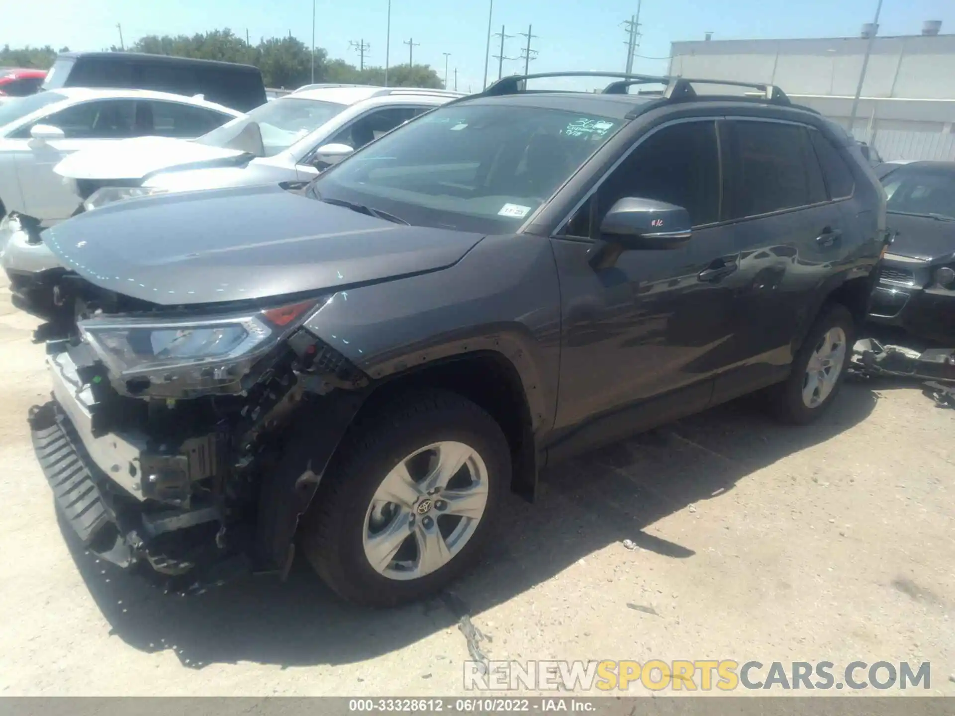 2 Photograph of a damaged car 2T3W1RFV0MW177082 TOYOTA RAV4 2021