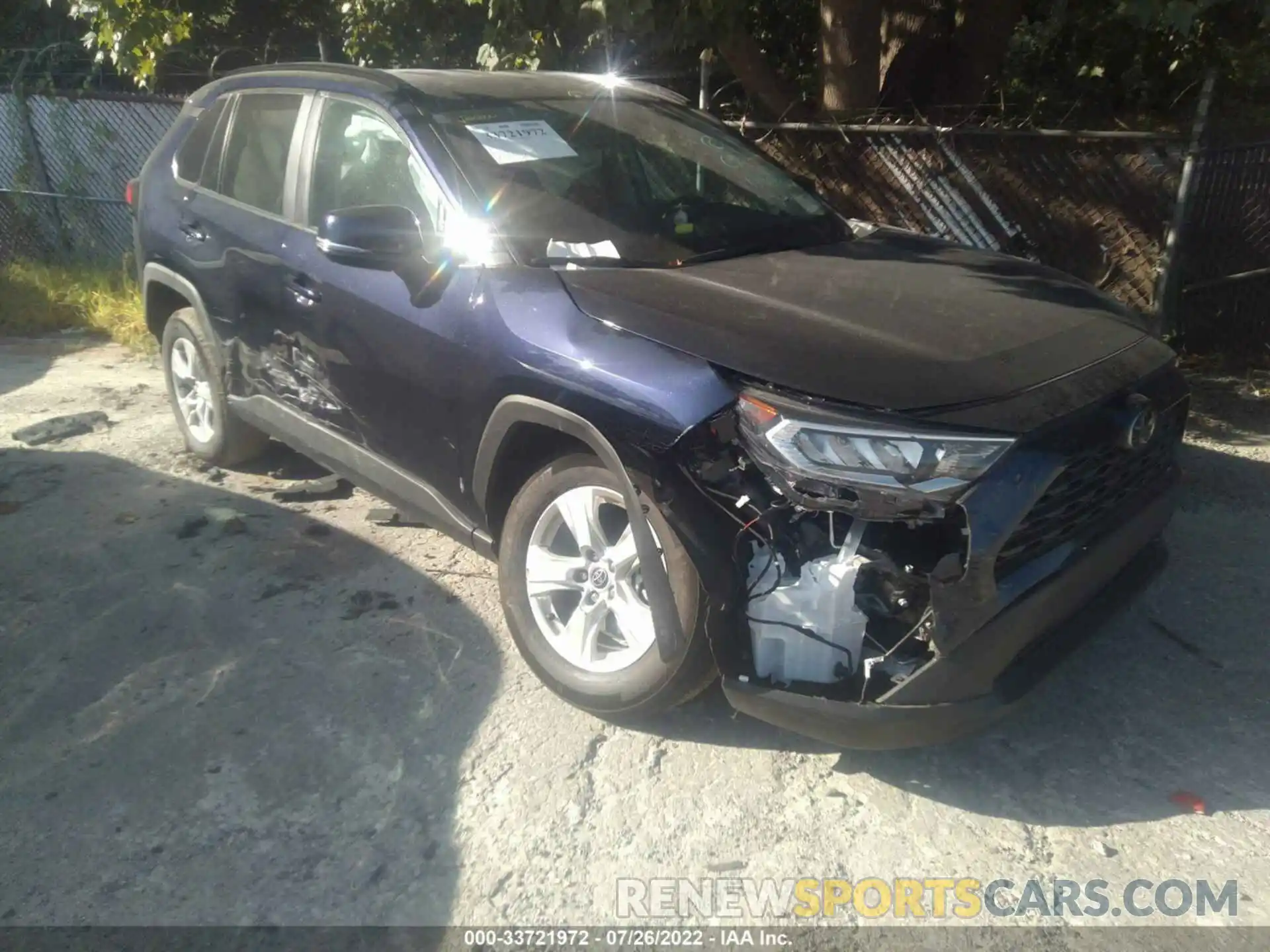 6 Photograph of a damaged car 2T3W1RFV0MW177213 TOYOTA RAV4 2021