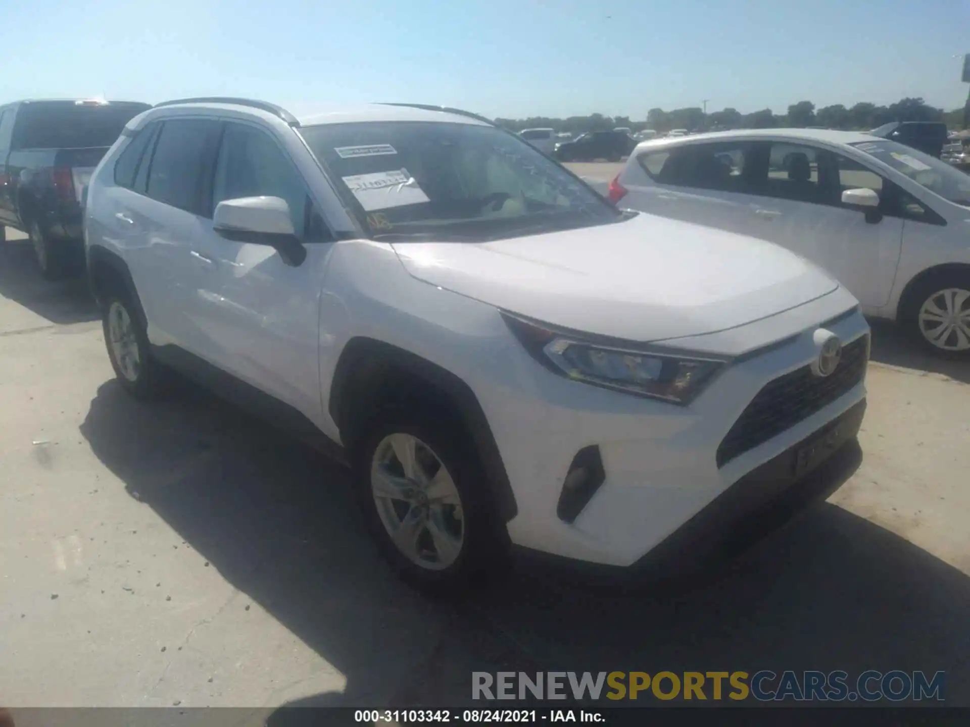 1 Photograph of a damaged car 2T3W1RFV1MC088641 TOYOTA RAV4 2021