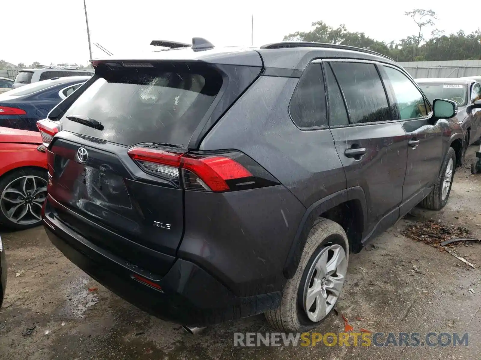 4 Photograph of a damaged car 2T3W1RFV1MC093676 TOYOTA RAV4 2021