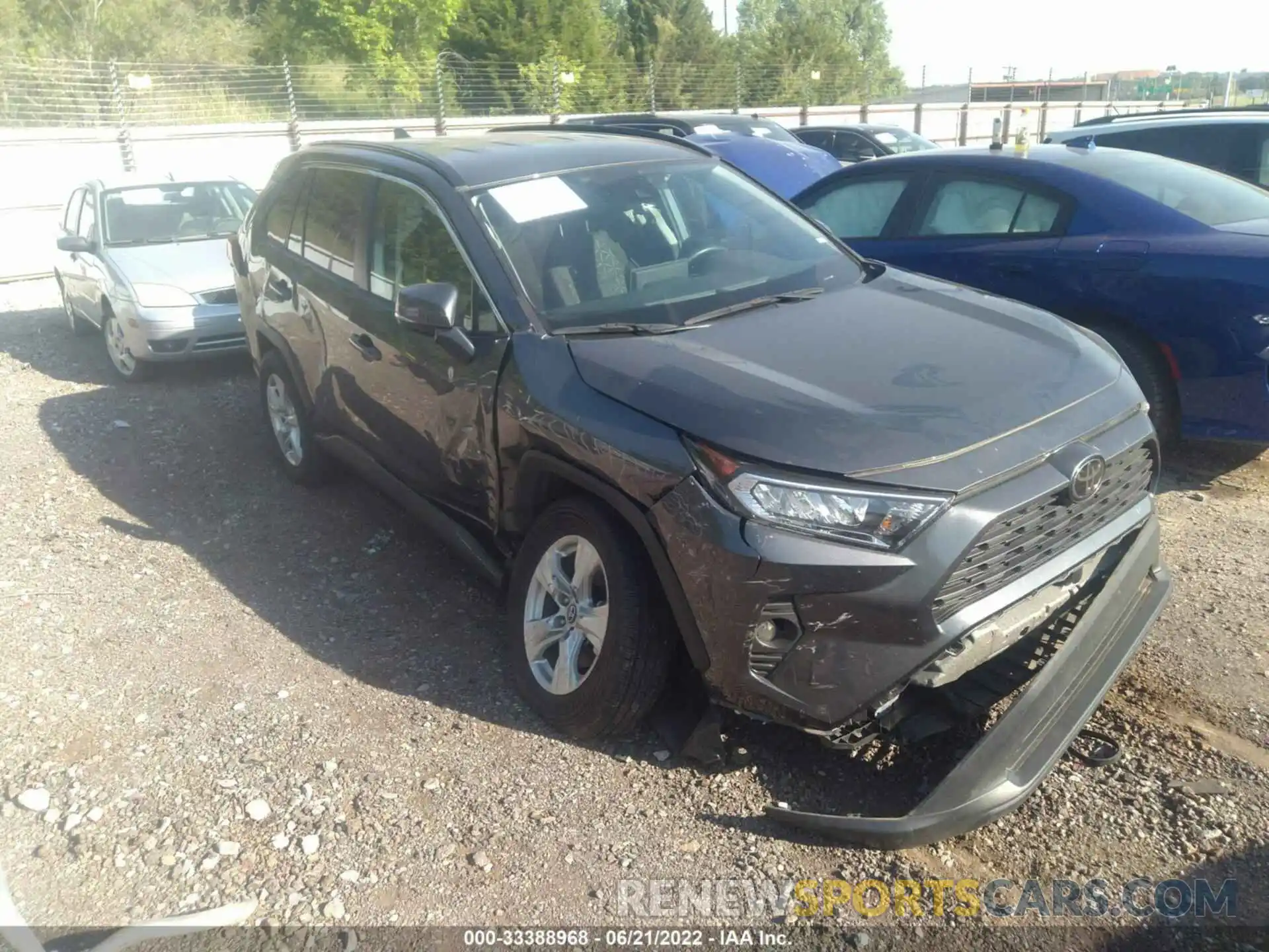 1 Photograph of a damaged car 2T3W1RFV1MC099459 TOYOTA RAV4 2021