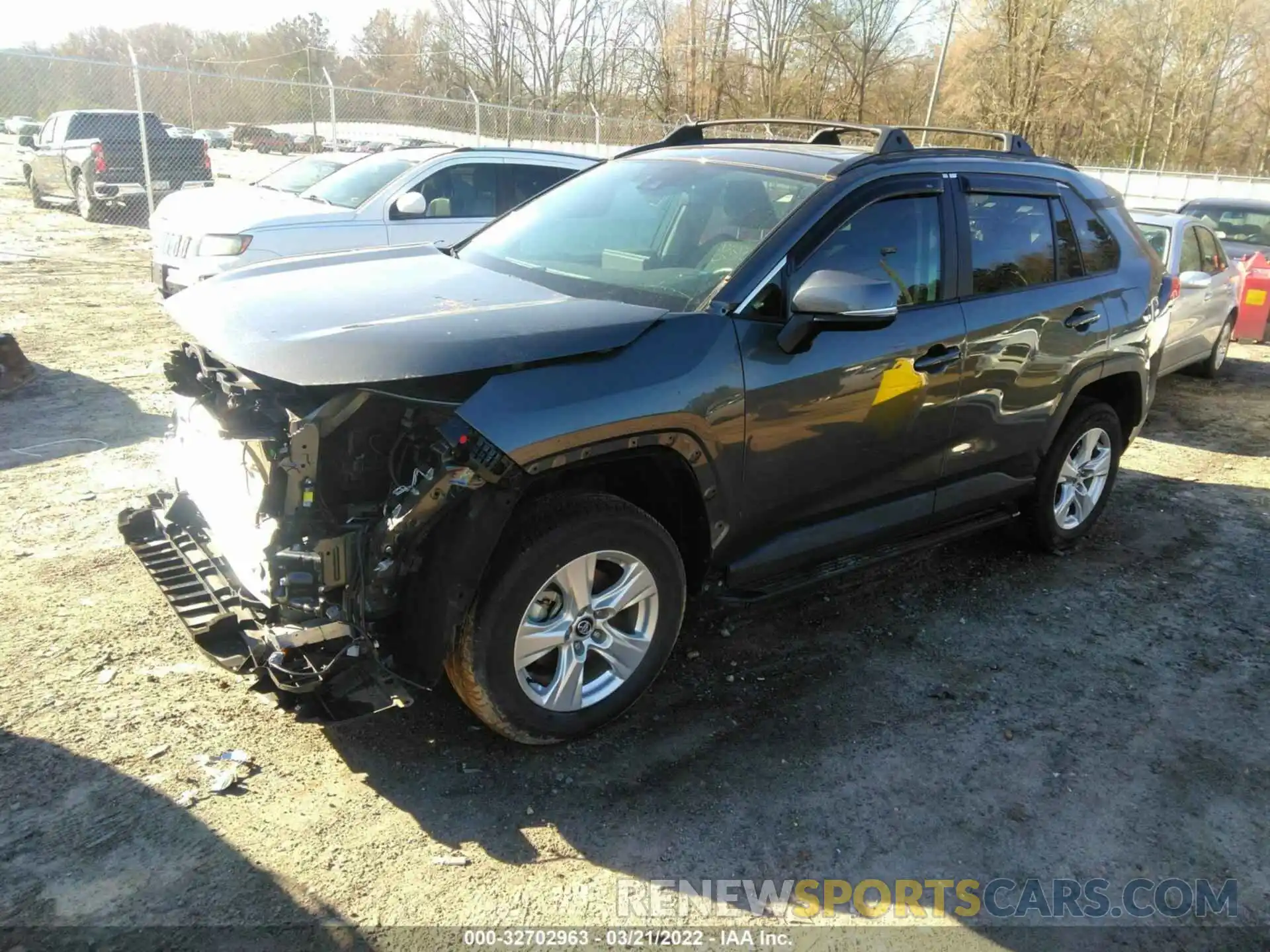 2 Photograph of a damaged car 2T3W1RFV1MC105387 TOYOTA RAV4 2021