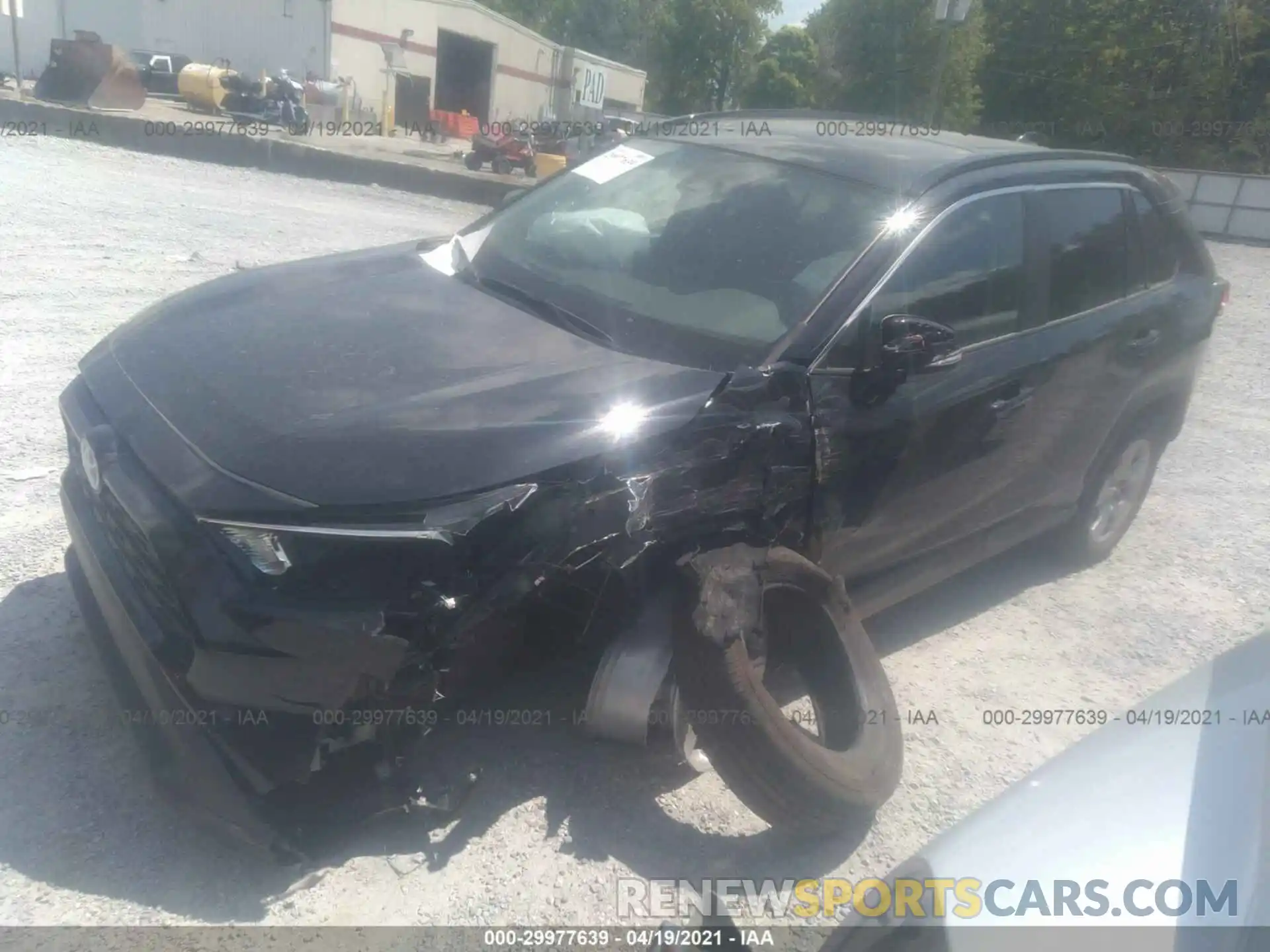 2 Photograph of a damaged car 2T3W1RFV1MC110640 TOYOTA RAV4 2021