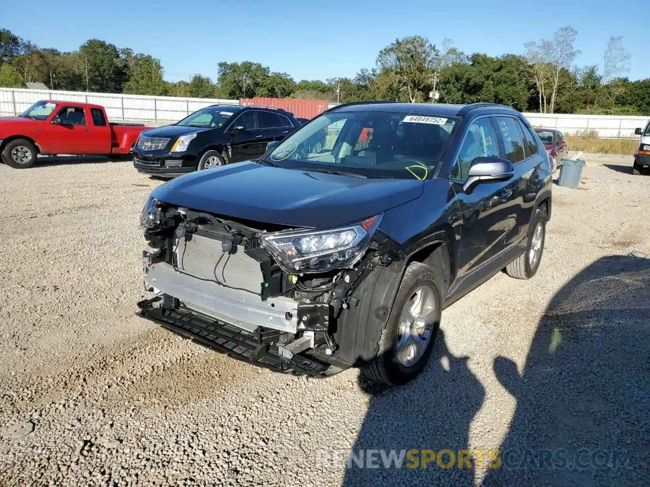 2 Photograph of a damaged car 2T3W1RFV1MC113425 TOYOTA RAV4 2021