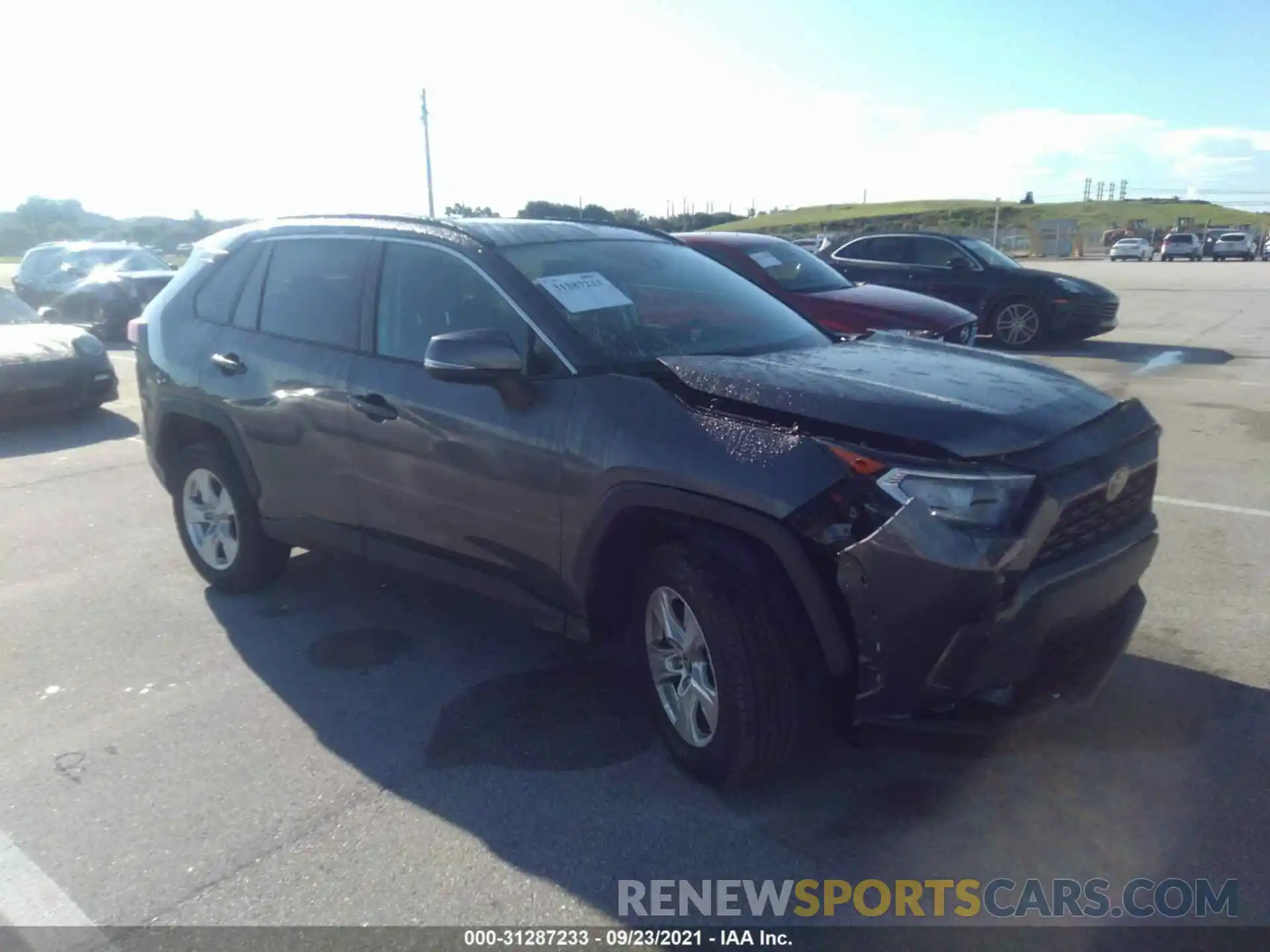 1 Photograph of a damaged car 2T3W1RFV1MC116891 TOYOTA RAV4 2021