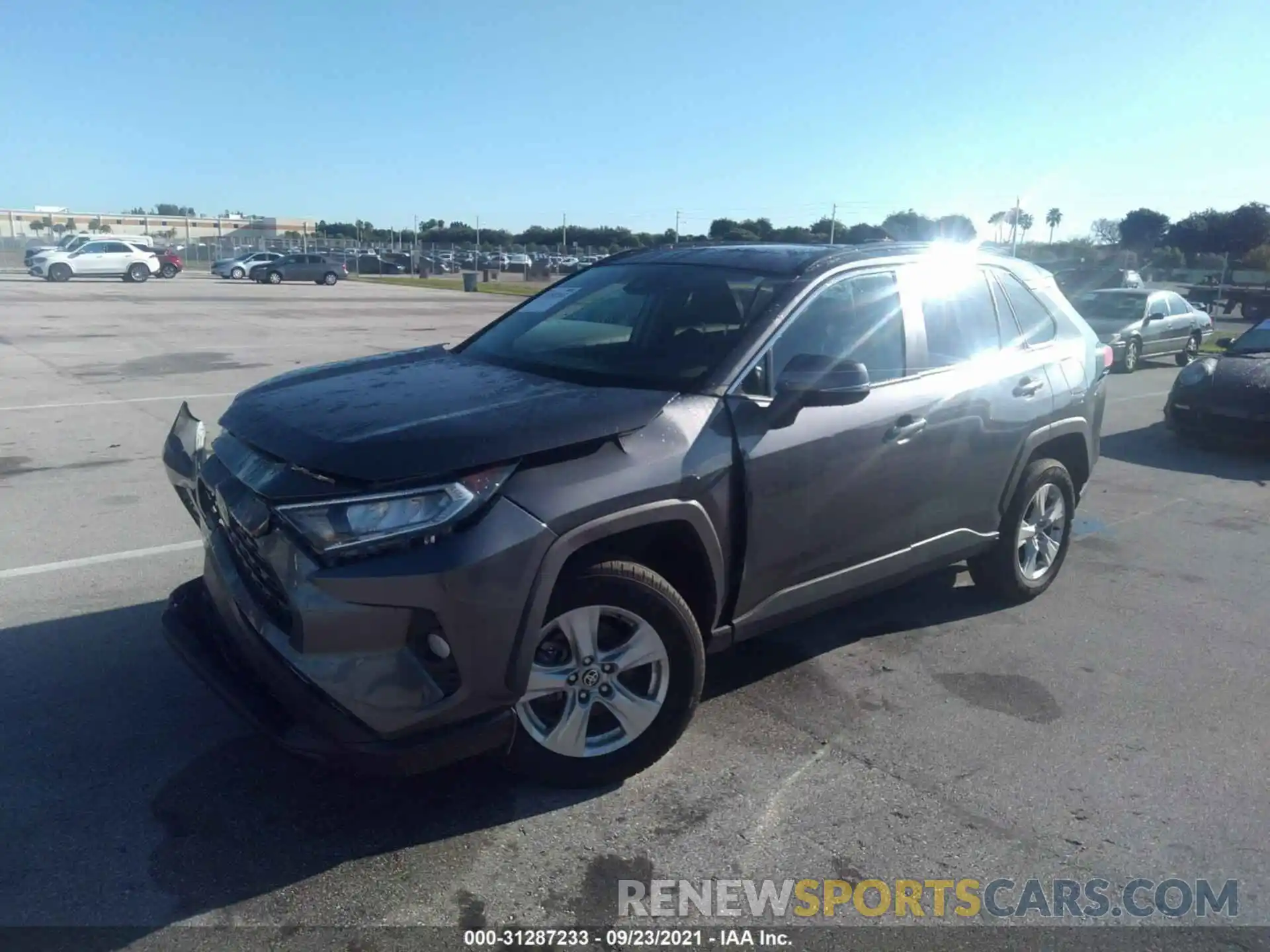 2 Photograph of a damaged car 2T3W1RFV1MC116891 TOYOTA RAV4 2021