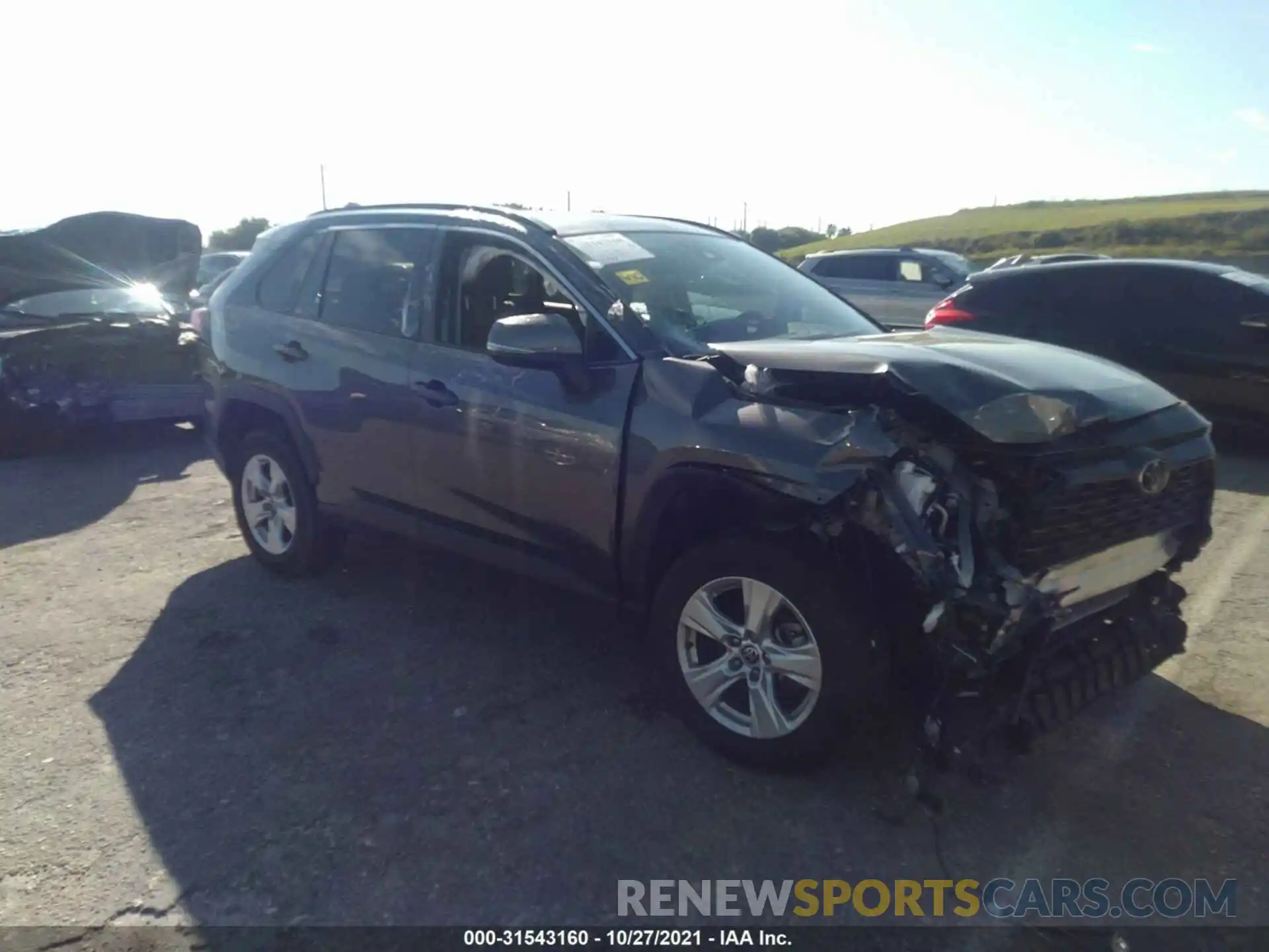 1 Photograph of a damaged car 2T3W1RFV1MC117474 TOYOTA RAV4 2021