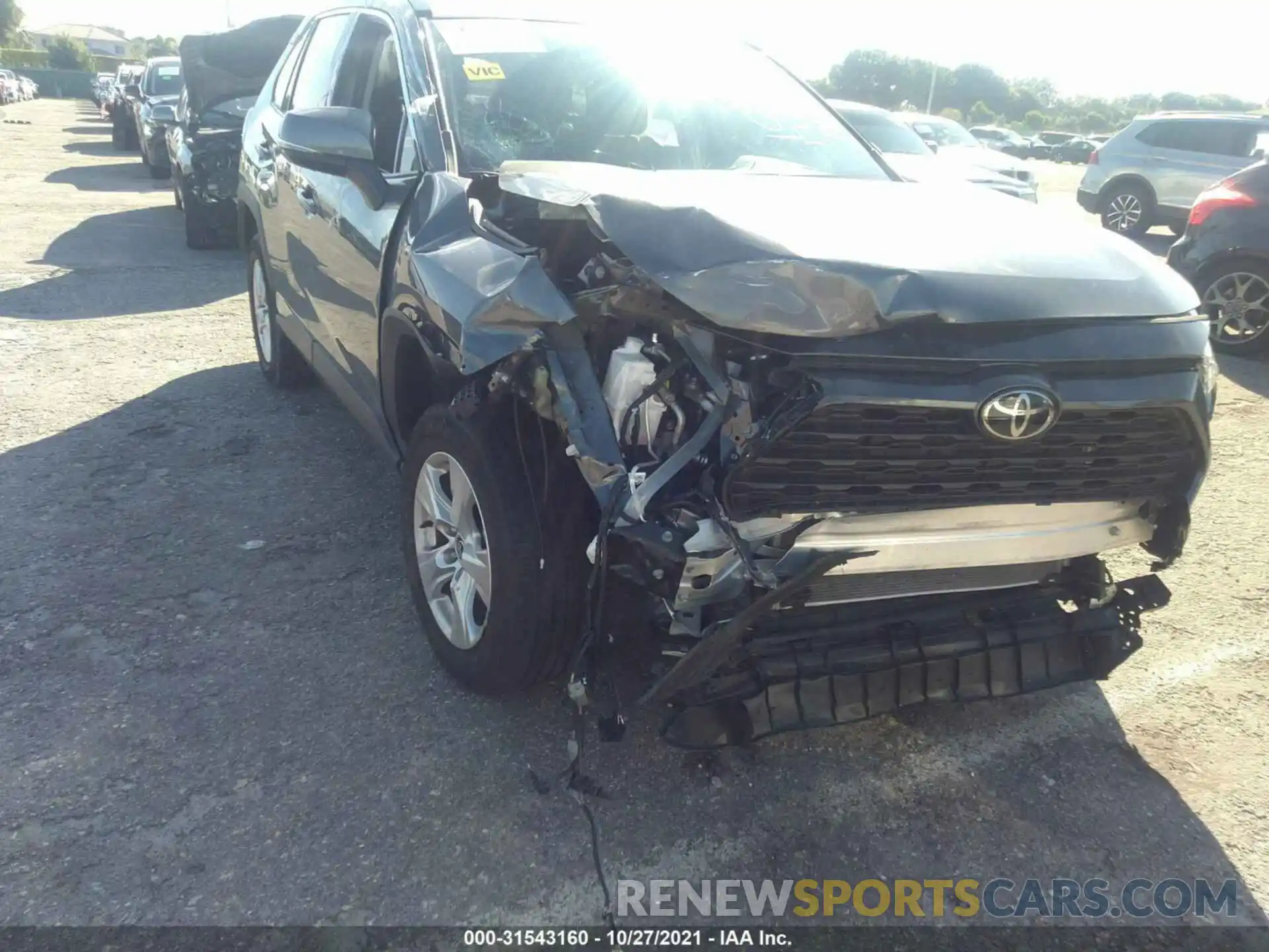 6 Photograph of a damaged car 2T3W1RFV1MC117474 TOYOTA RAV4 2021