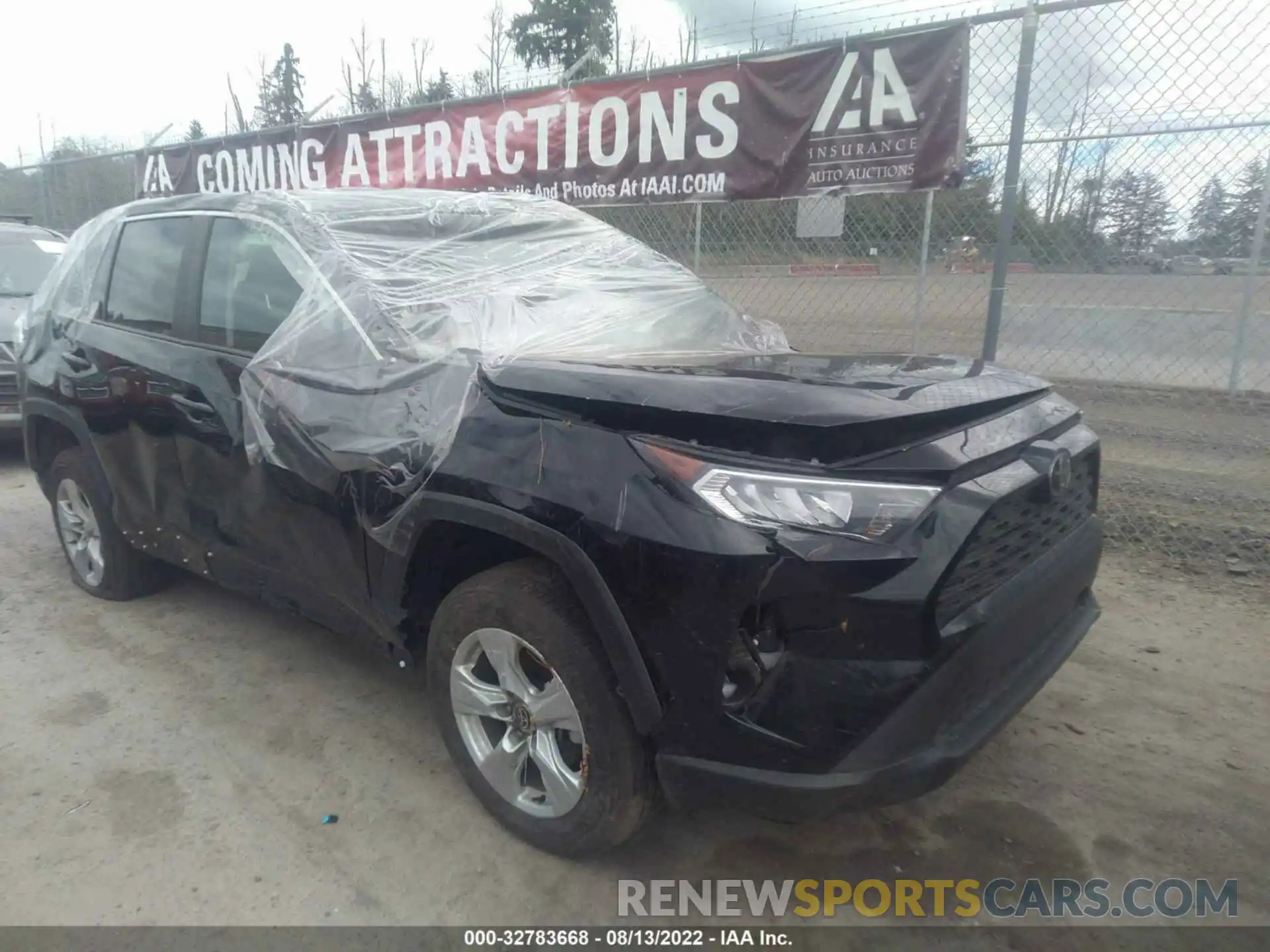 1 Photograph of a damaged car 2T3W1RFV1MC126997 TOYOTA RAV4 2021