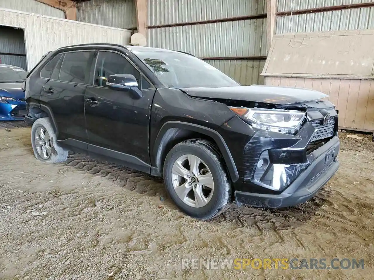 4 Фотография поврежденного автомобиля 2T3W1RFV1MC127454 TOYOTA RAV4 2021