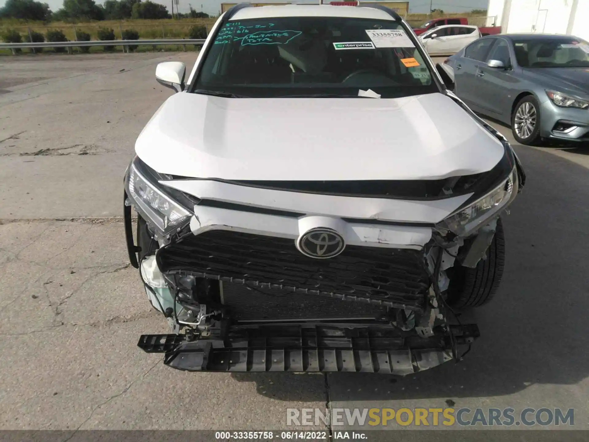 6 Photograph of a damaged car 2T3W1RFV1MC132749 TOYOTA RAV4 2021