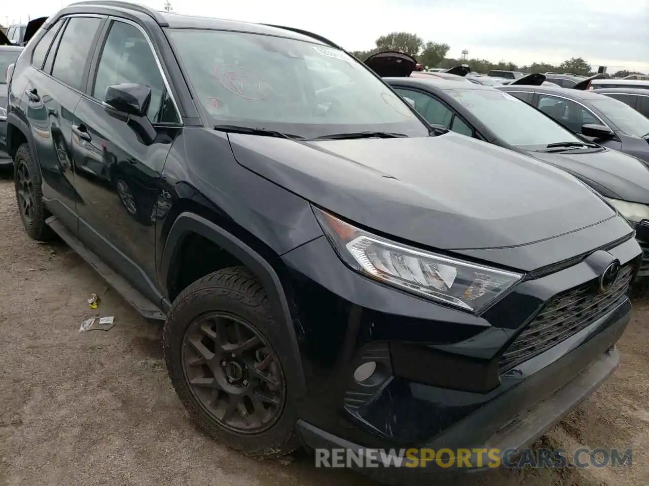 1 Photograph of a damaged car 2T3W1RFV1MC133772 TOYOTA RAV4 2021