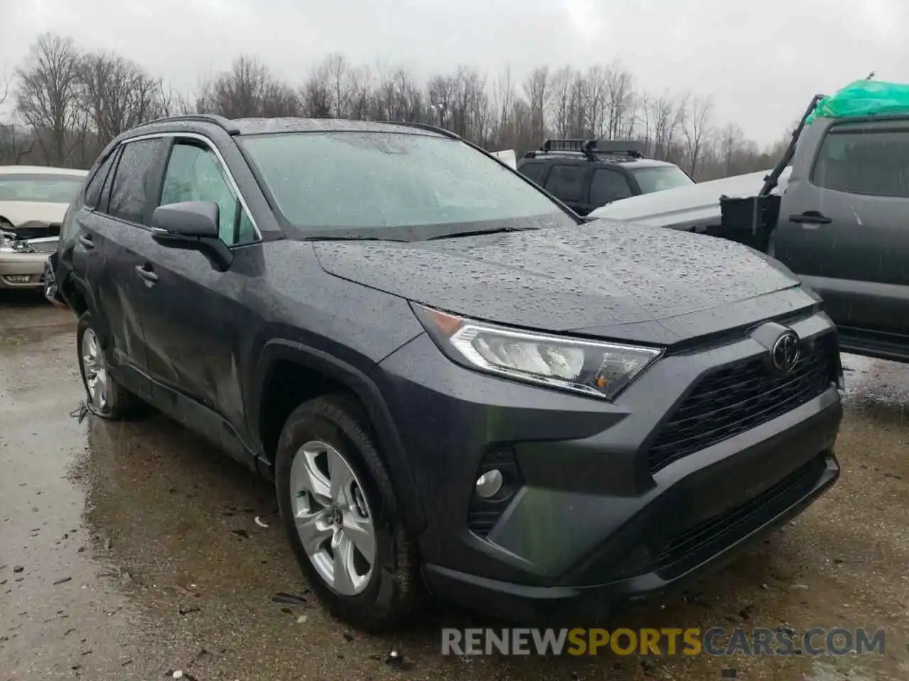 1 Photograph of a damaged car 2T3W1RFV1MC140558 TOYOTA RAV4 2021