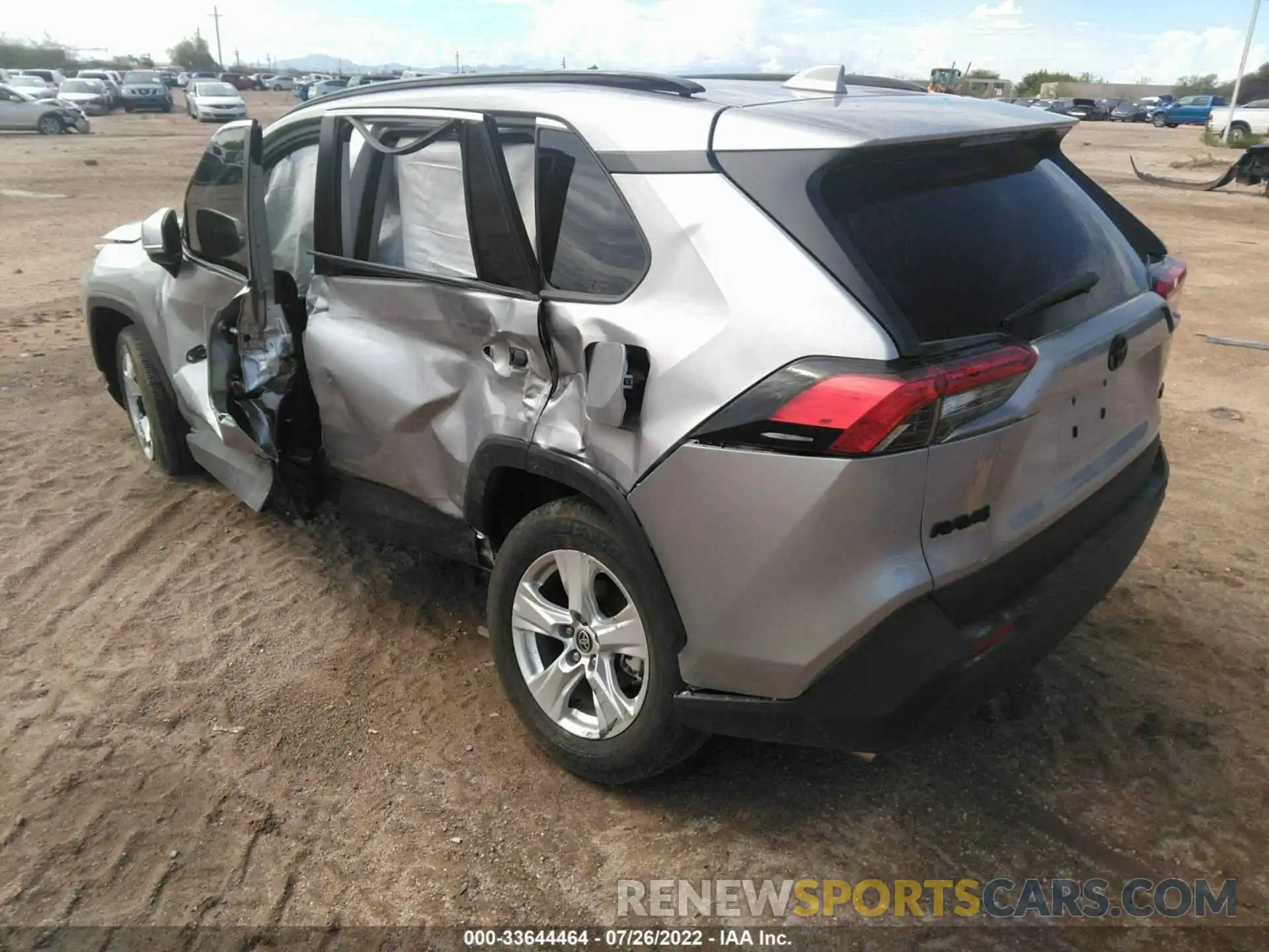 3 Photograph of a damaged car 2T3W1RFV1MC143752 TOYOTA RAV4 2021