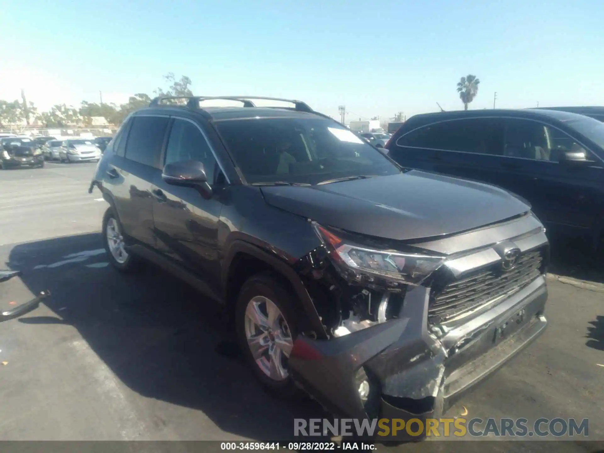 1 Photograph of a damaged car 2T3W1RFV1MC152807 TOYOTA RAV4 2021