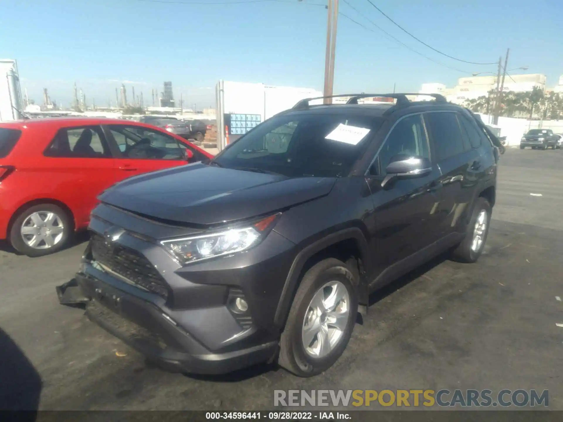 2 Photograph of a damaged car 2T3W1RFV1MC152807 TOYOTA RAV4 2021