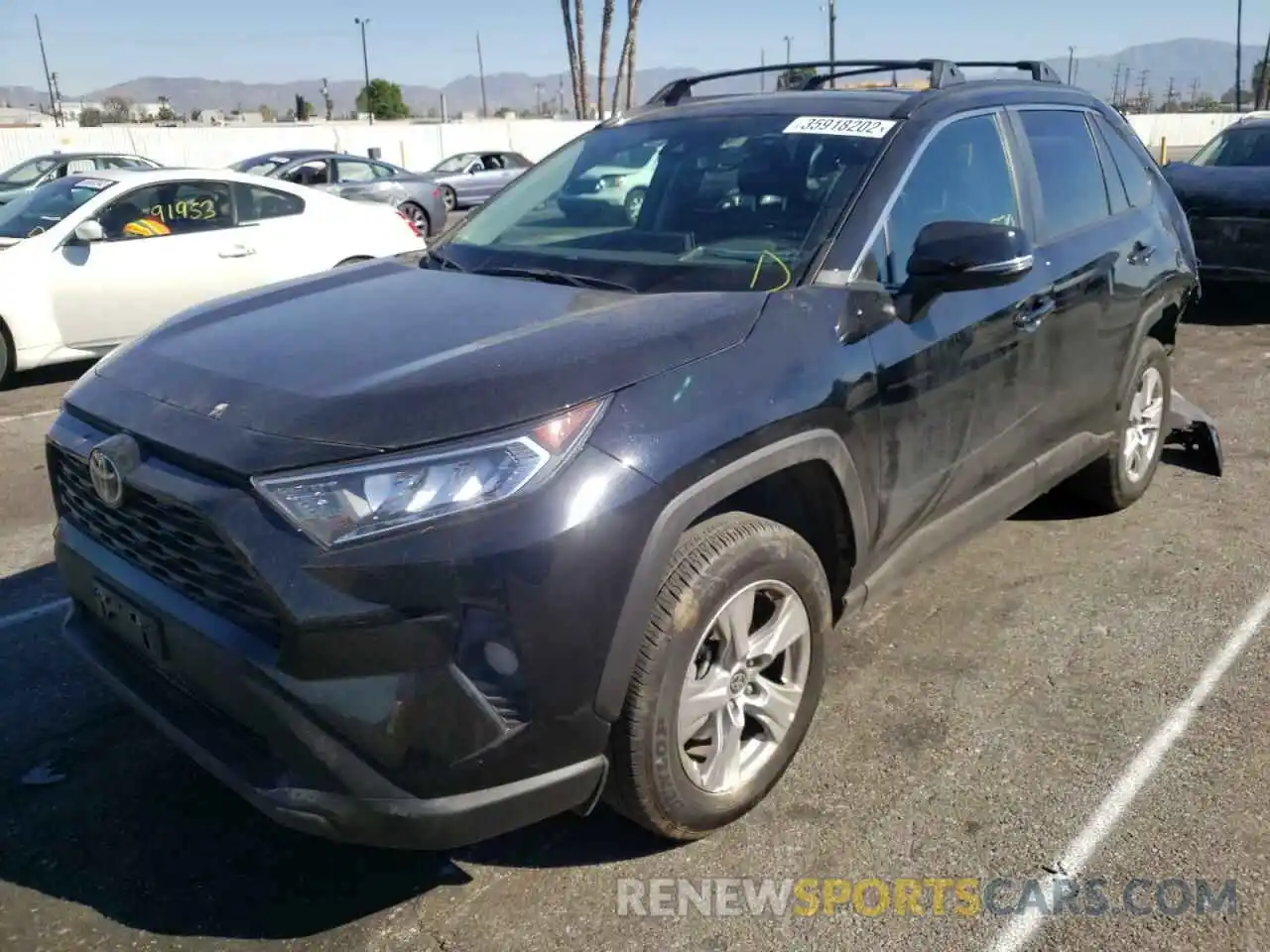 2 Photograph of a damaged car 2T3W1RFV1MC154041 TOYOTA RAV4 2021