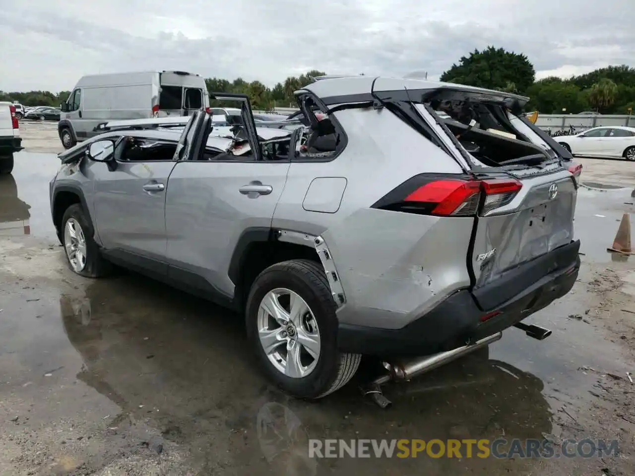 3 Photograph of a damaged car 2T3W1RFV1MC160597 TOYOTA RAV4 2021