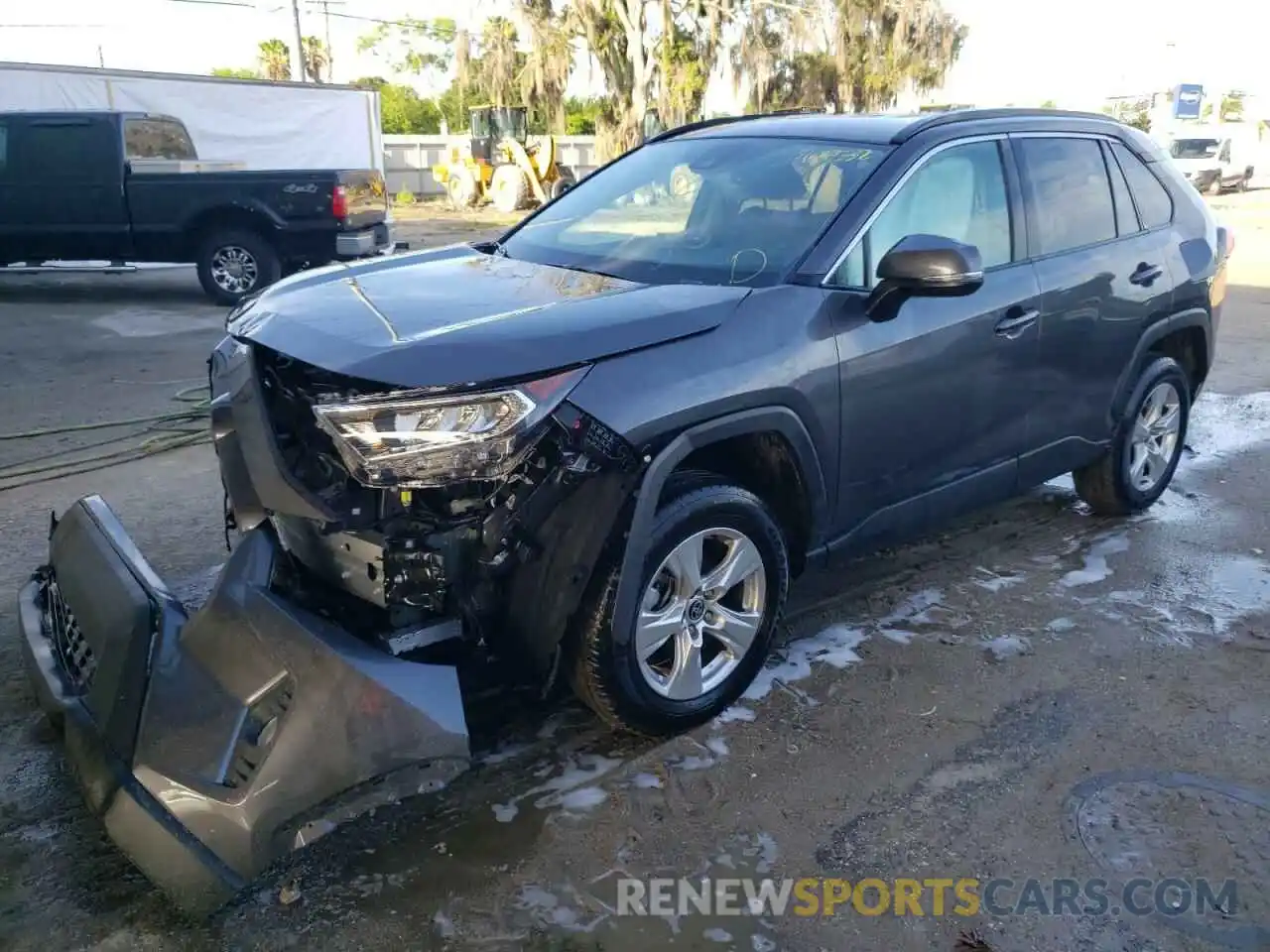 2 Photograph of a damaged car 2T3W1RFV1MC163435 TOYOTA RAV4 2021