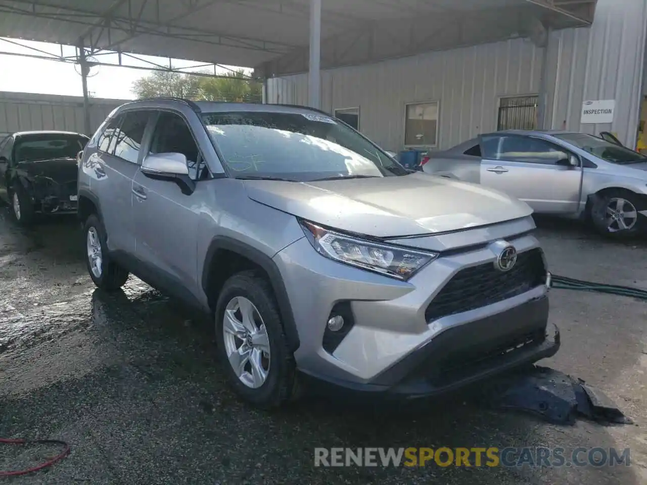 1 Photograph of a damaged car 2T3W1RFV1MC167386 TOYOTA RAV4 2021