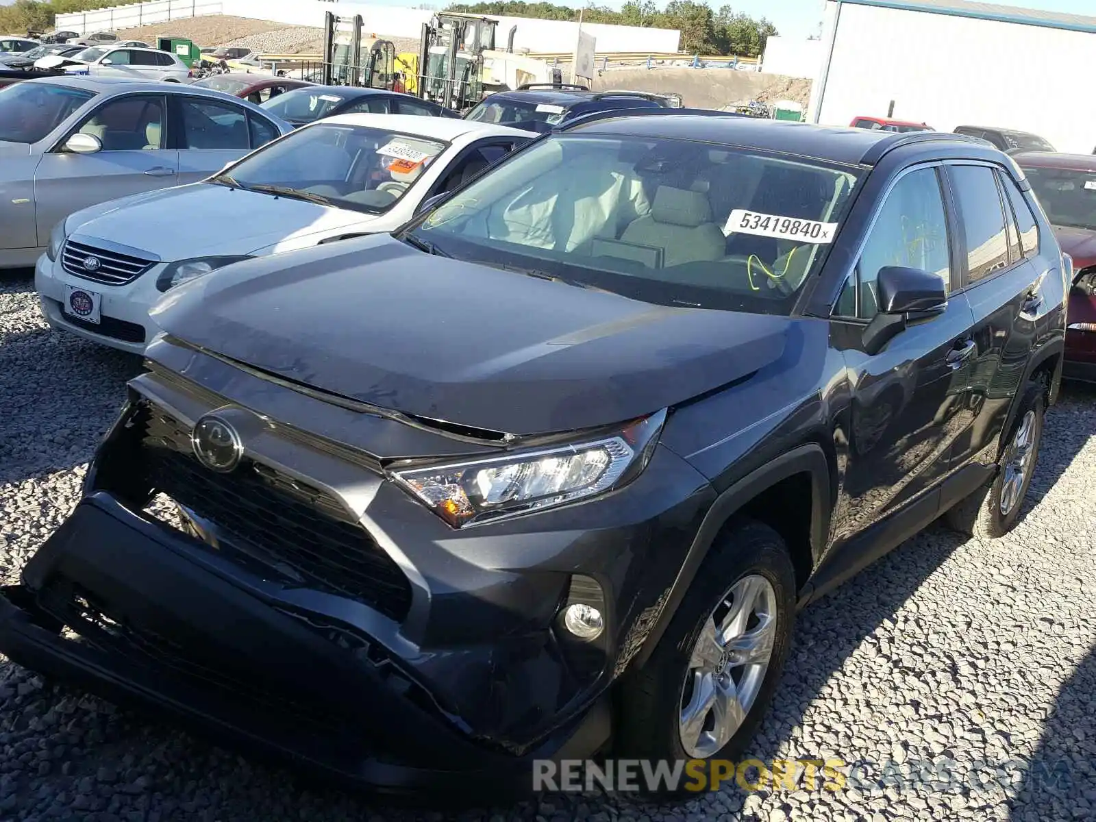 2 Photograph of a damaged car 2T3W1RFV1MW104920 TOYOTA RAV4 2021