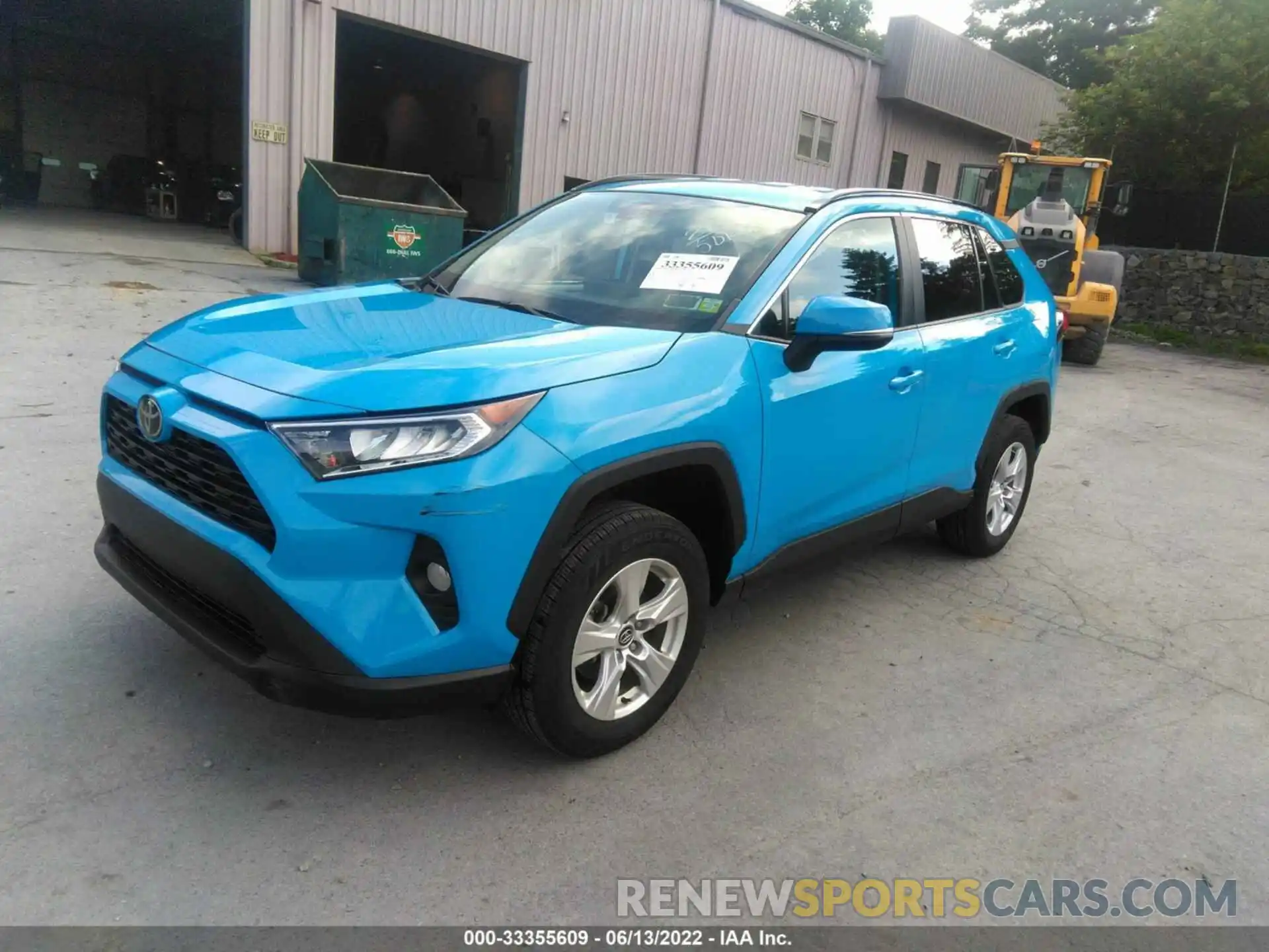 2 Фотография поврежденного автомобиля 2T3W1RFV1MW105453 TOYOTA RAV4 2021