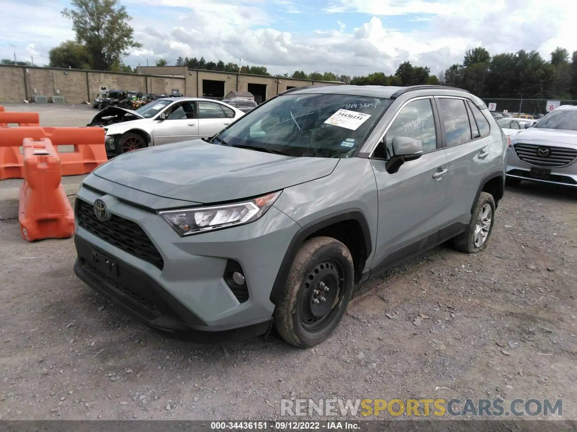 2 Photograph of a damaged car 2T3W1RFV1MW105825 TOYOTA RAV4 2021