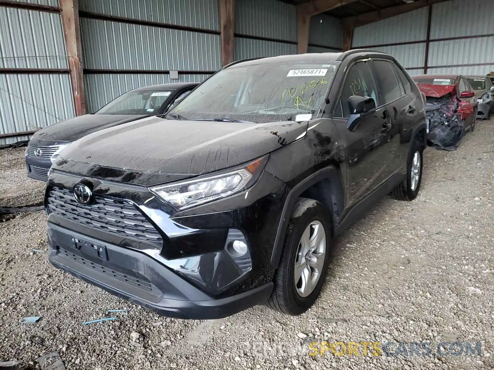 2 Photograph of a damaged car 2T3W1RFV1MW108336 TOYOTA RAV4 2021